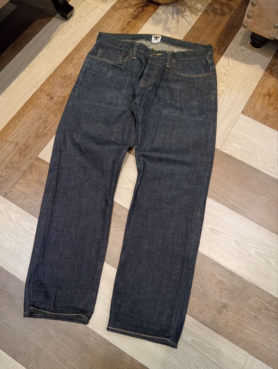 Tellason TELLASON WHITE OAK CONE DENIM SELVEDGE PANTS Size US 32 / EU 48 - 2 Thumbnail
