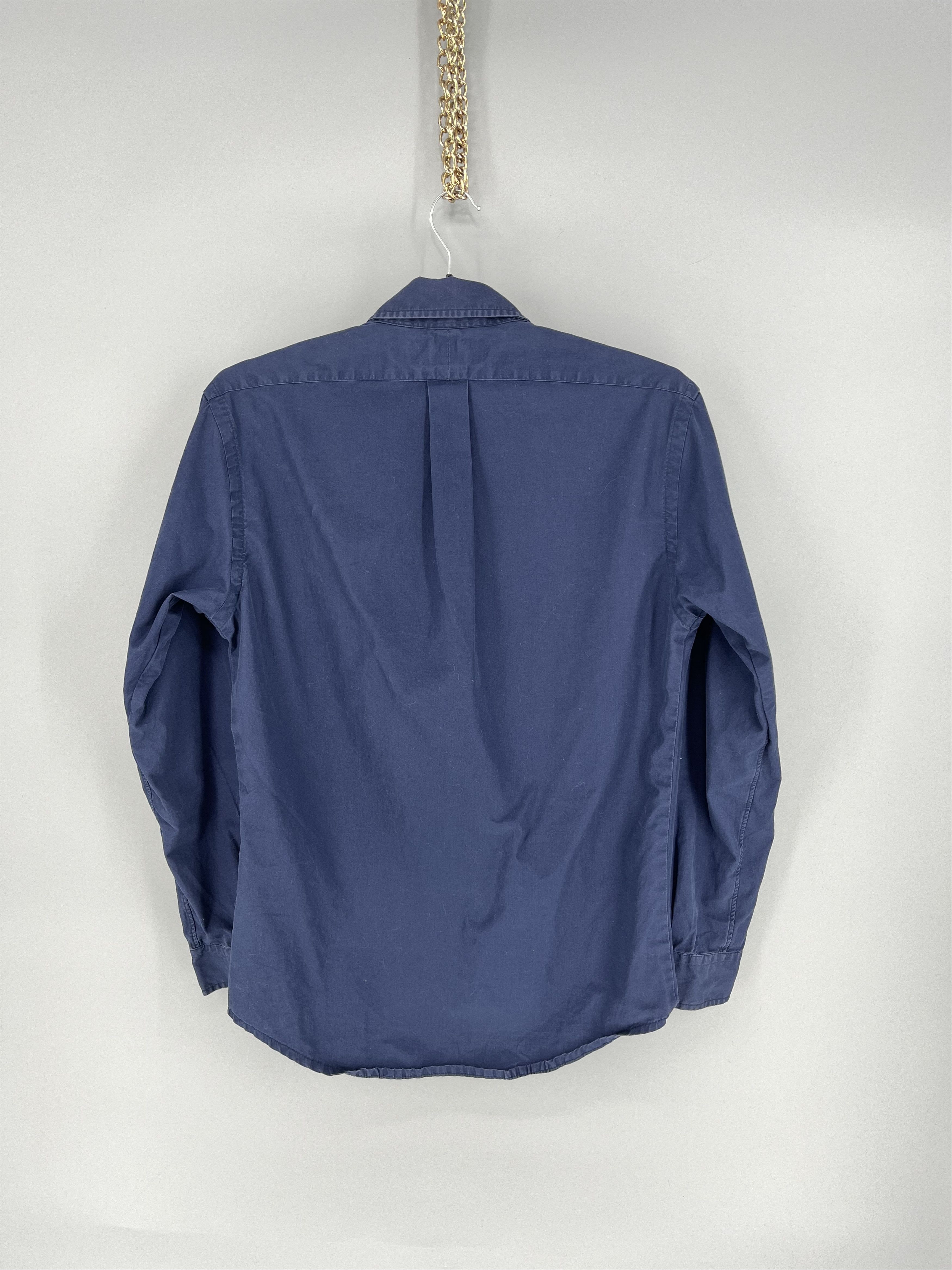 Polo Ralph Lauren Vintage Navy Shirt Polo Ralph Lauren Size M Rare Size US M / EU 48-50 / 2 - 8 Thumbnail