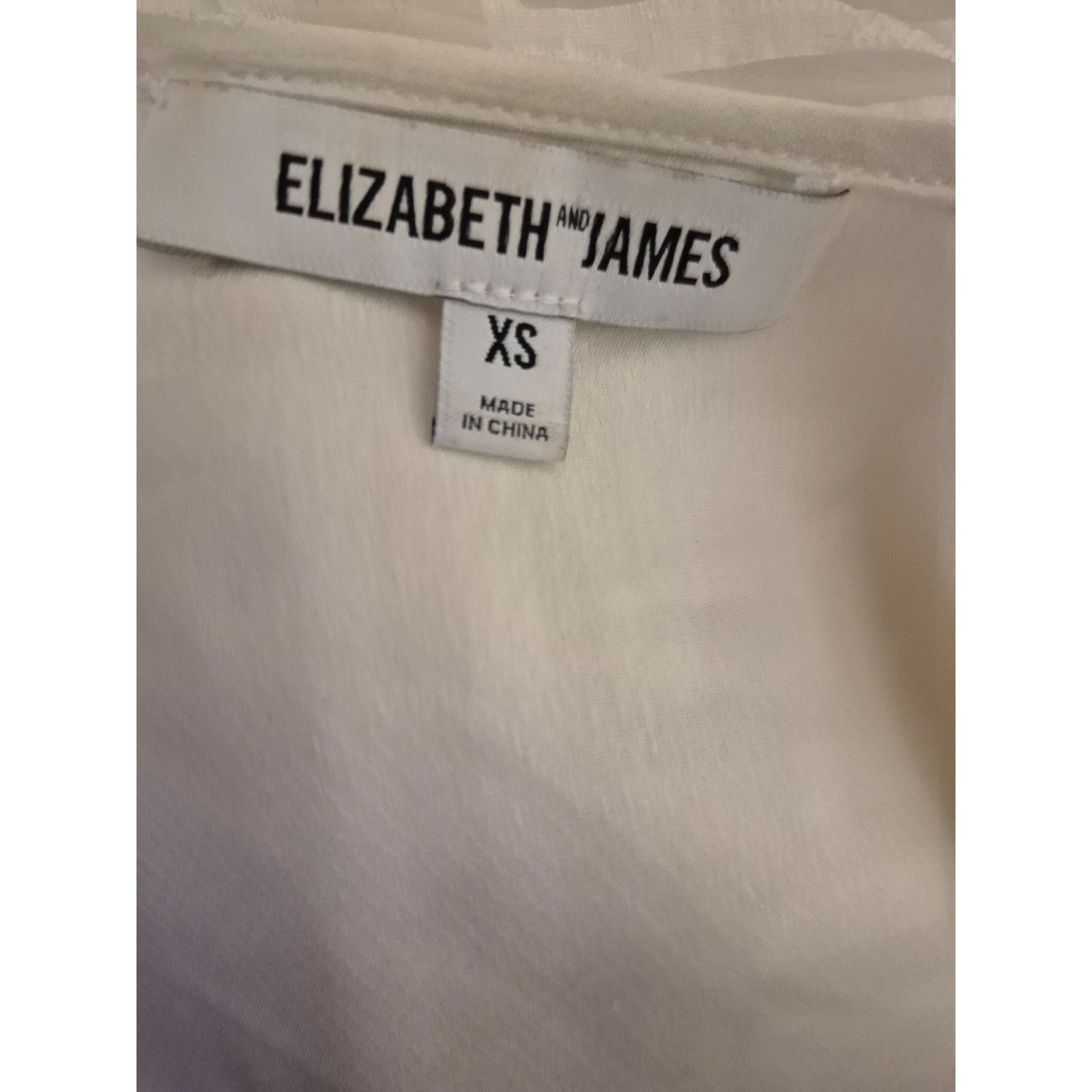 Elizabeth and James Elizabeth and James Tank Blouse Layered Organza Geometric Pr Size XS / US 0-2 / IT 36-38 - 4 Thumbnail