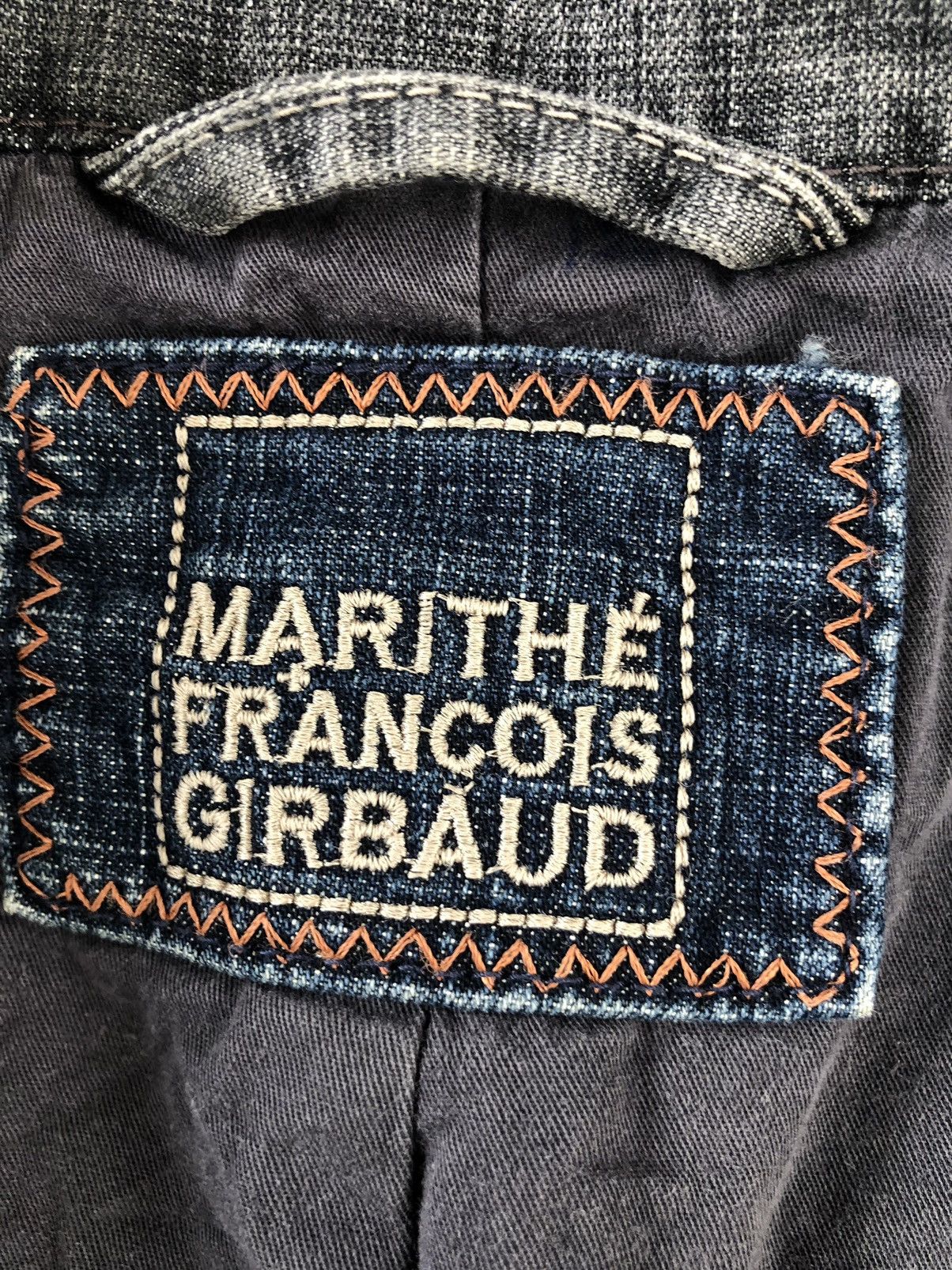Marithe + Francois Girbaud Marithe Francois Girbaud Denim Jacket Distressed Size US M / EU 48-50 / 2 - 14 Thumbnail