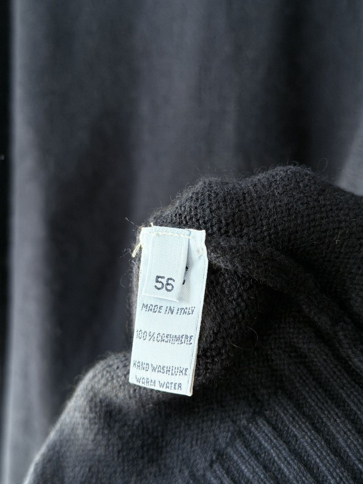 Malo NWT Malo Navy Blue Cashmere Turtleneck Sweater Size US XL / EU 56 / 4 - 9 Thumbnail