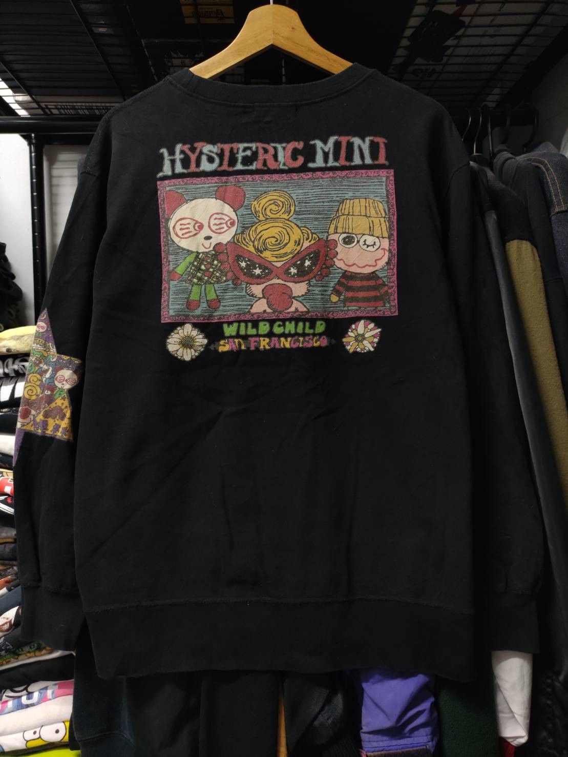Hysteric Glamour Vtg 00's Hysteric Mini " Wild child San Francisco " Sweaters Size US M / EU 48-50 / 2 - 2 Thumbnail