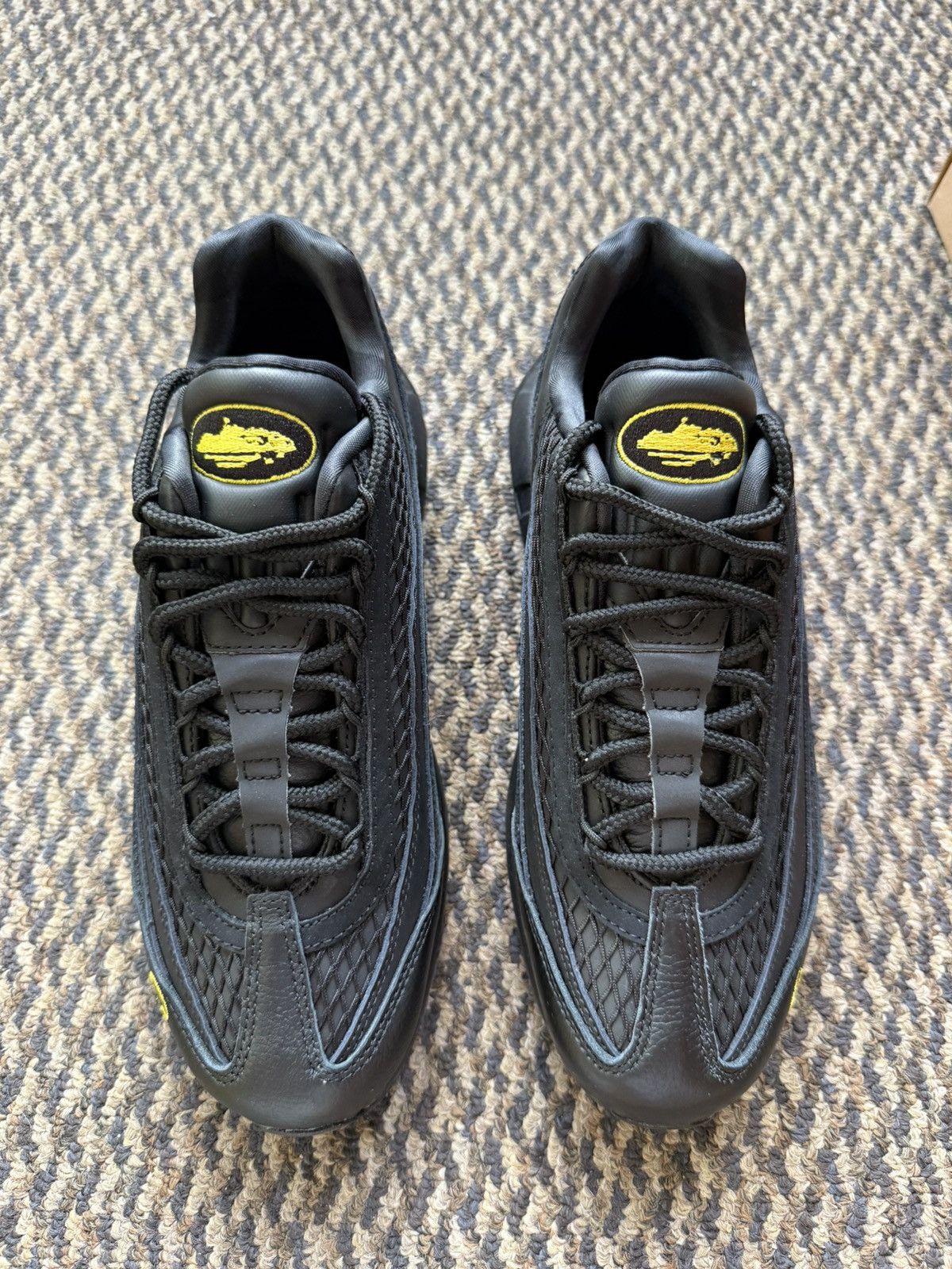 Corteiz × Nike Nike Air Max 95 Corteiz Honey Black Size US 8 / EU 41 - 4 Thumbnail