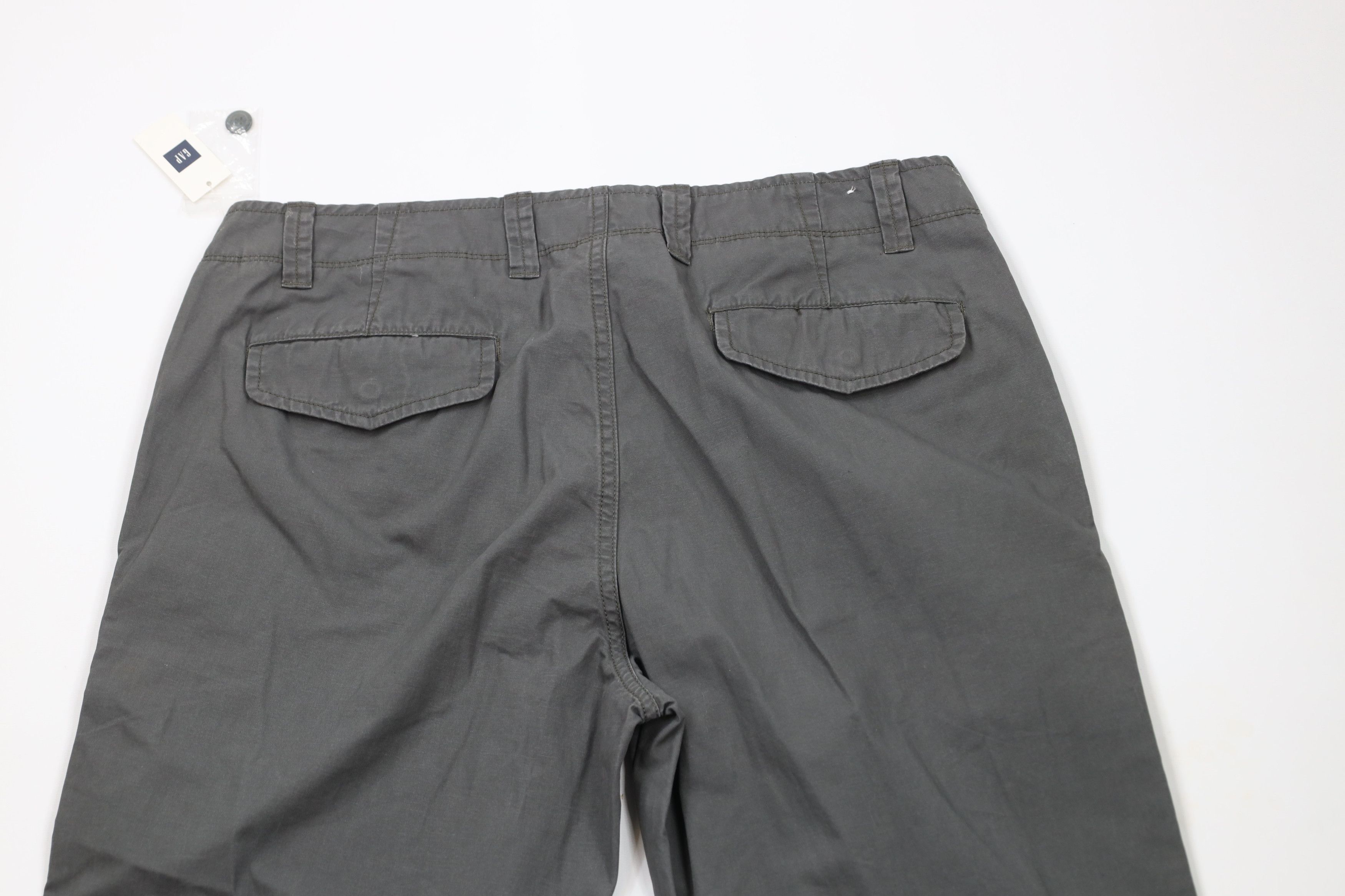 Gap × Vintage Deadstock Vintage Y2K Gap Surplus Chino Pants Trousers Gray Size US 33 - 10 Thumbnail