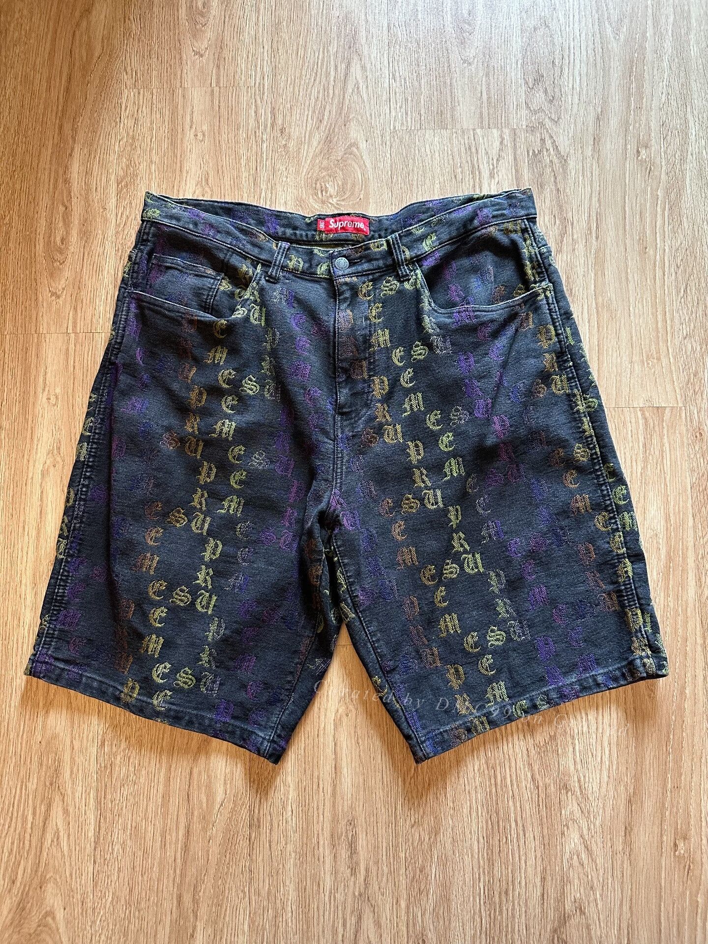 Nike × Supreme Supreme Nike Denim Short Black | Grailed