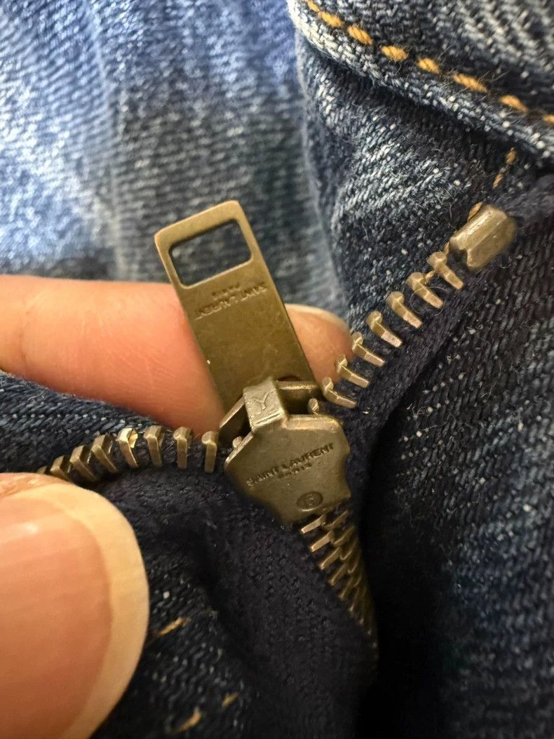 Saint Laurent Paris Saint Laurent Paris Saint Laurent Men's Denim Trousers wit Size US 30 / EU 46 - 4 Thumbnail