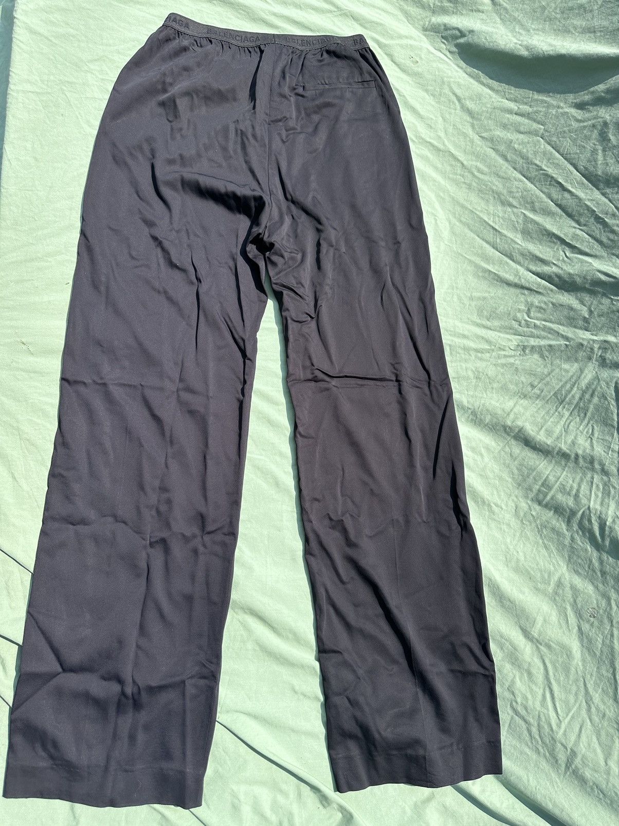 Balenciaga Balenciaga elastic straight leg trousers black sz46 Size US 30 / EU 46 - 9 Thumbnail