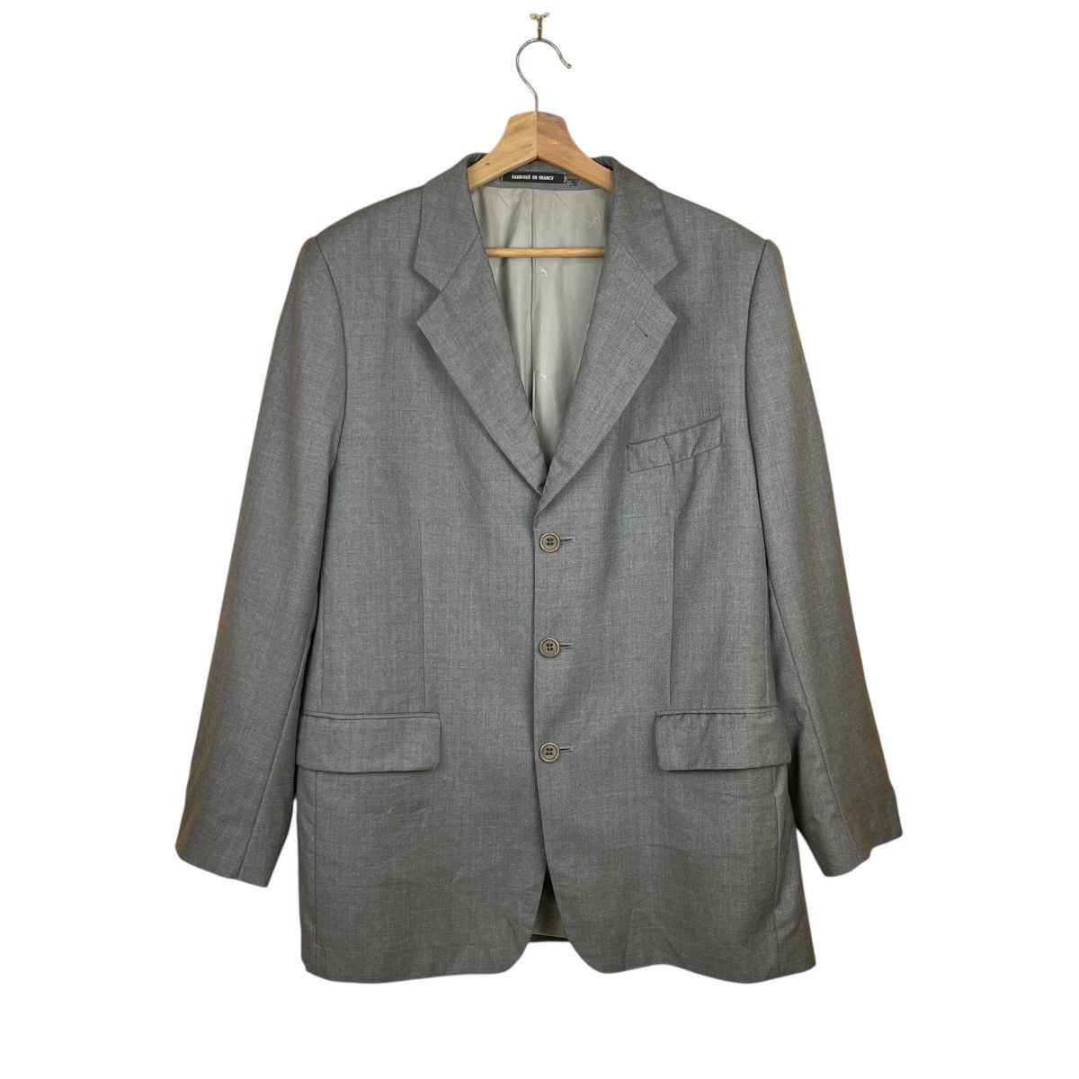 Vintage × Yves Saint Laurent Vintage Yves Saint Laurent Made In France Blazer Size US M / EU 48-50 / 2 - 1 Thumbnail