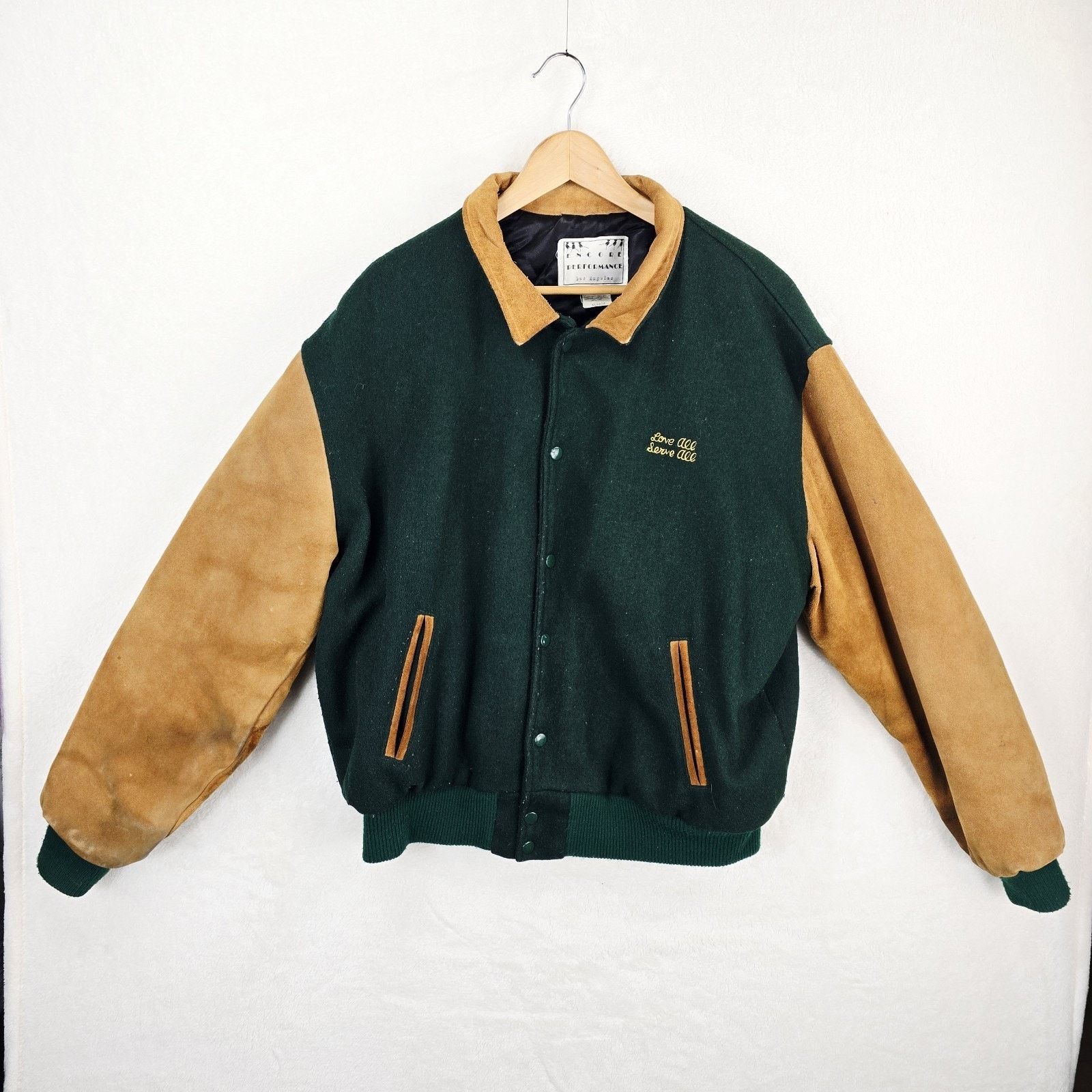 Hard Rock Cafe Vintage Hard Rock Cafe Honolulu Bomber Jacket XL Wool Size US XL / EU 56 / 4 - 3 Thumbnail