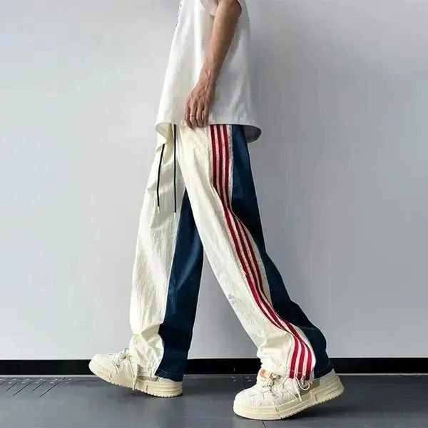 Japanese Brand Streetwear Thin Sports Pants Trousers Hip Hop Style Size US 30 / EU 46 - 1 Thumbnail