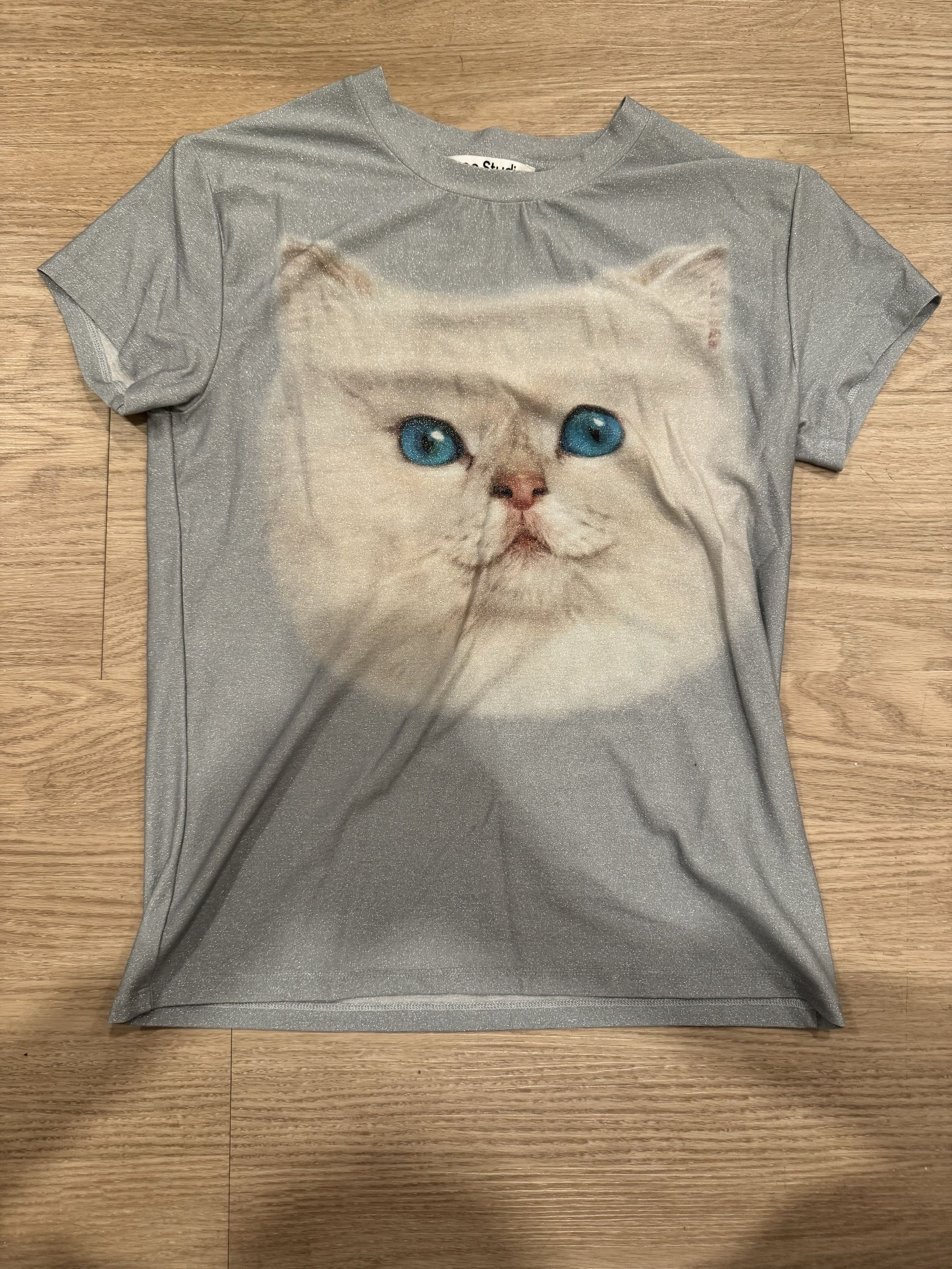 Acne Studios Acne Studios Cat Printed t-shirt | Grailed