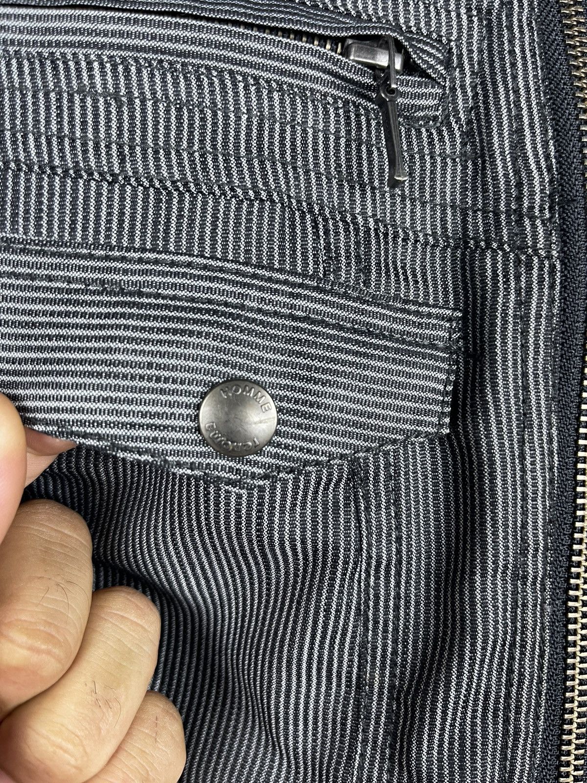 Renoma 🔥RENOMA HOMME Multipocket Harringbone Stripes Jacket Size US M / EU 48-50 / 2 - 12 Thumbnail