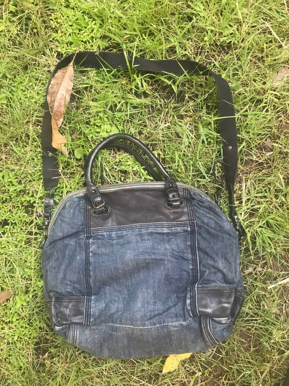 Diesel Diesel Denim Double Zipper Bag Size ONE SIZE - 2 Thumbnail