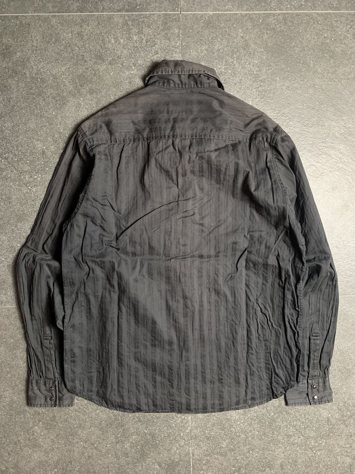 Japanese Brand 2000s Bernings Sho Poem Skull Shirt Size US M / EU 48-50 / 2 - 9 Thumbnail
