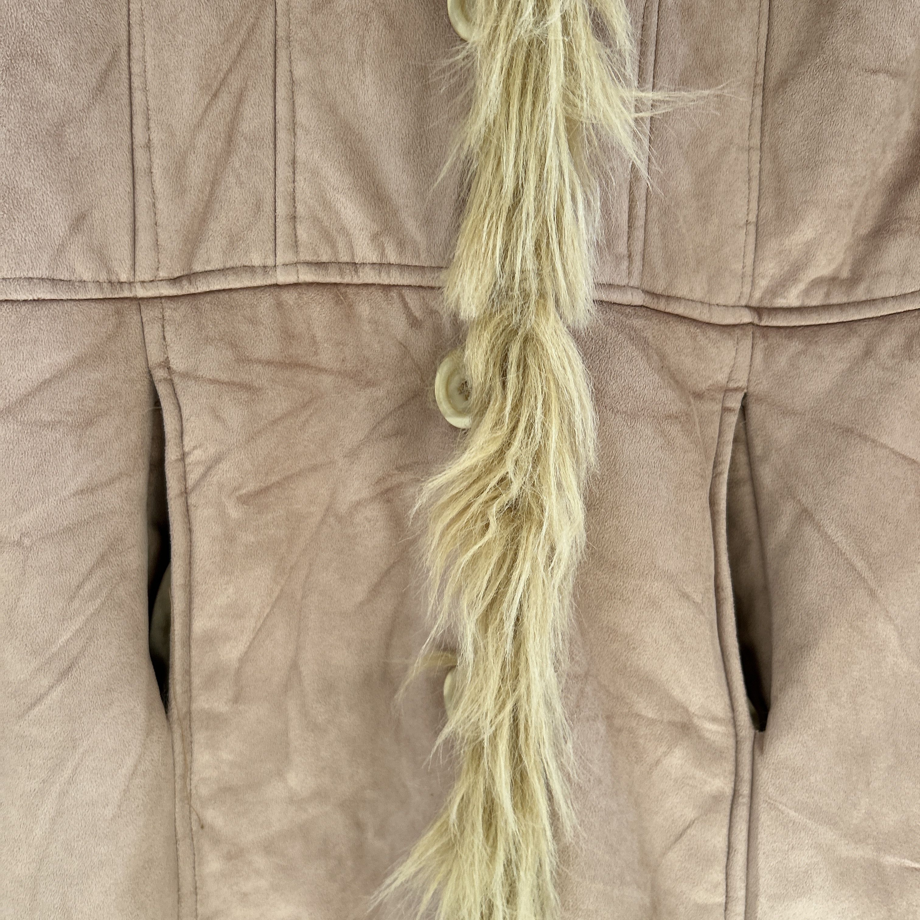 Vintage Vintage 70s Faux Suede Penny Lane Coat Size M / US 6-8 / IT 42-44 - 15 Thumbnail