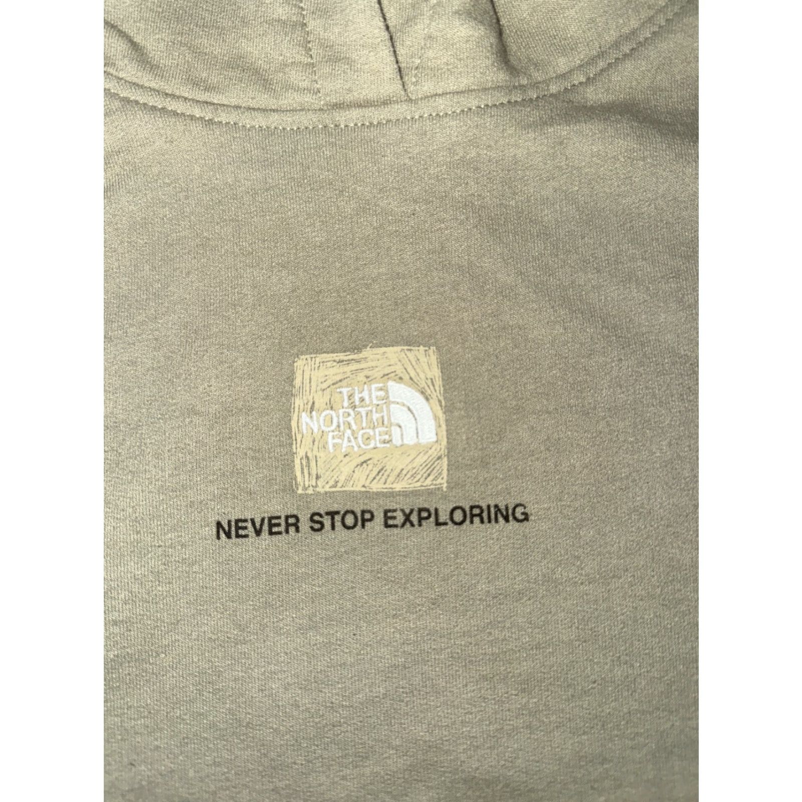 The North Face VINTAGE Women’s The North Face Boxy Hoodie Tan XL 23x23 Hoodie Women XL Tan The North Face Pullover Activewear 90s? Size XL / US 12-14 / IT 48-50 - 2 Thumbnail