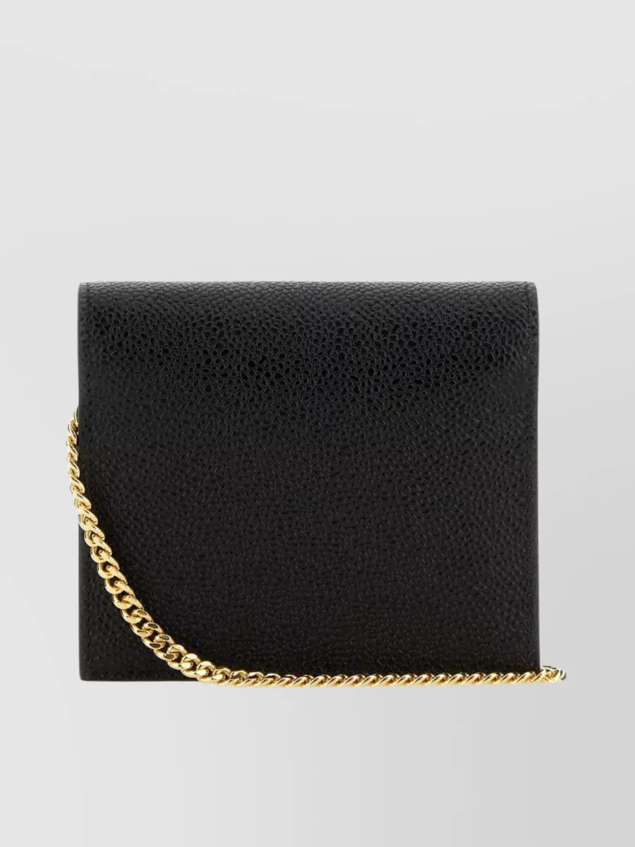 Thom Browne o1s22i1n0924 Size: OS / Leather Crossbody Card Holder Size ONE SIZE - 2 Thumbnail