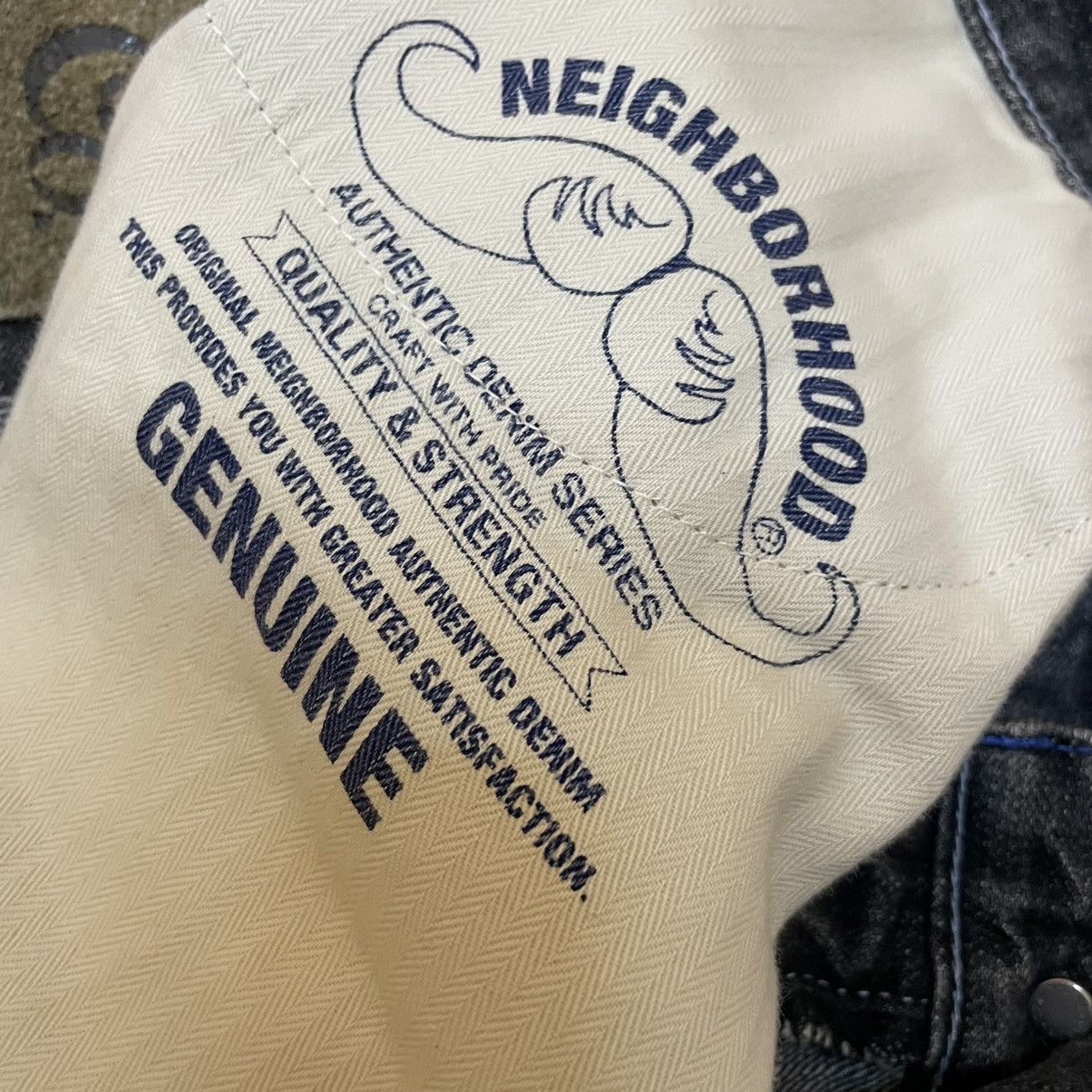 Neighborhood Neighborhood Japan Selvedge Washed Denim Pants Size US 34 / EU 50 - 9 Thumbnail
