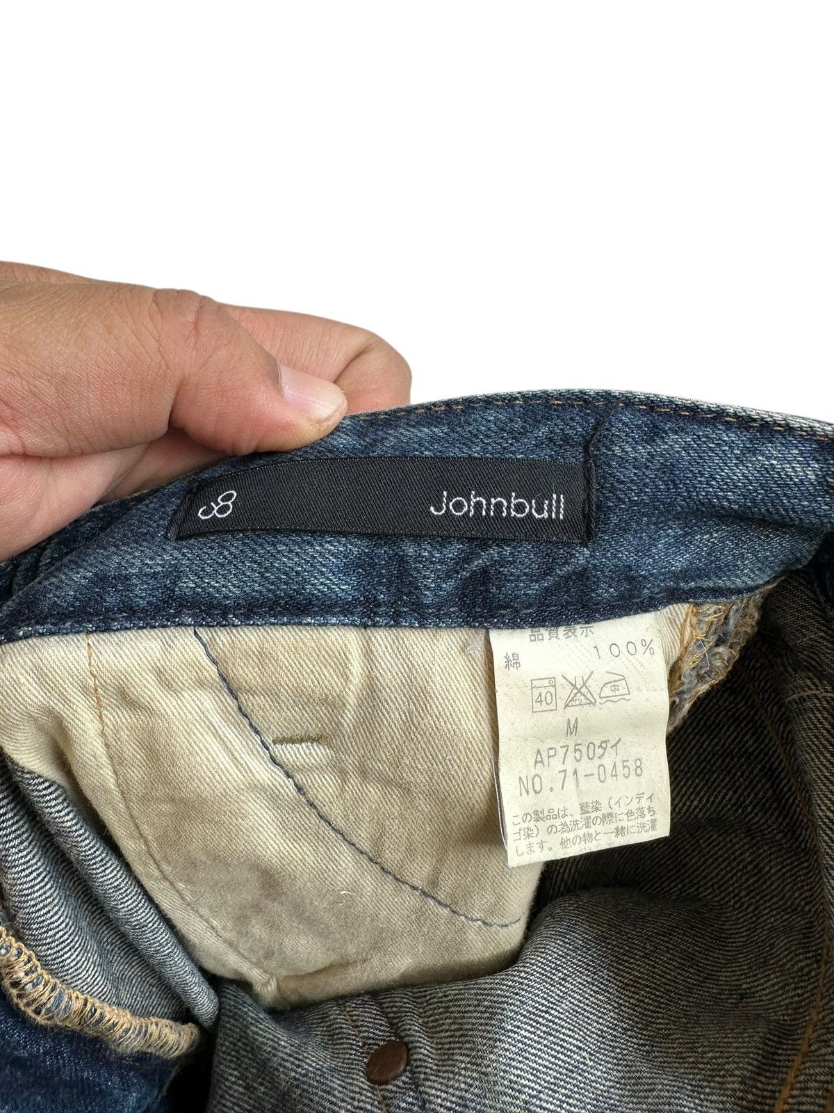 Johnbull Vintage John Bull Y2K Multi Pocket Cargo Denim Pants Size US 31 - 7 Thumbnail