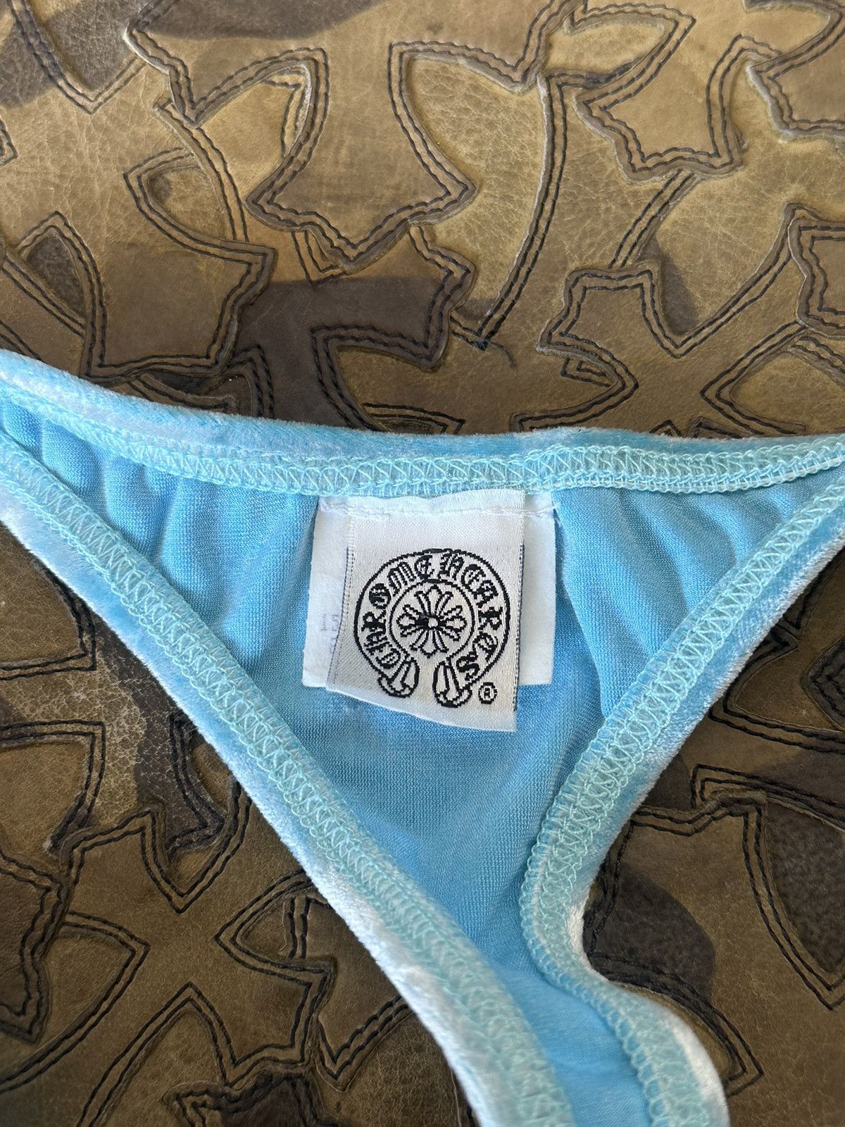 Chrome Hearts CHROME HEARTS VELVET EMBROIDERY PANTIES Size ONE SIZE - 3 Thumbnail