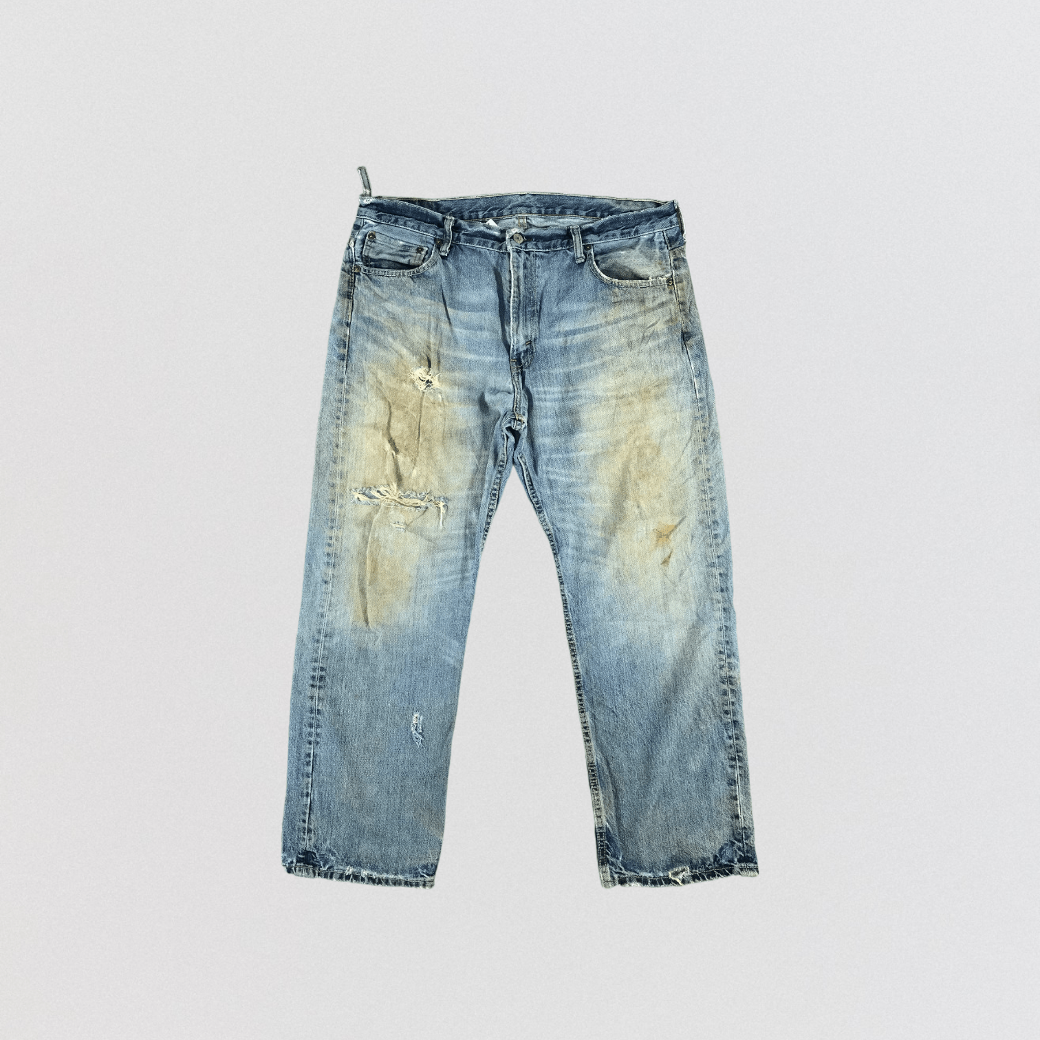 Image of Blue Wash Levis 569 Jeans-Jm3094, Men's (Size 38)