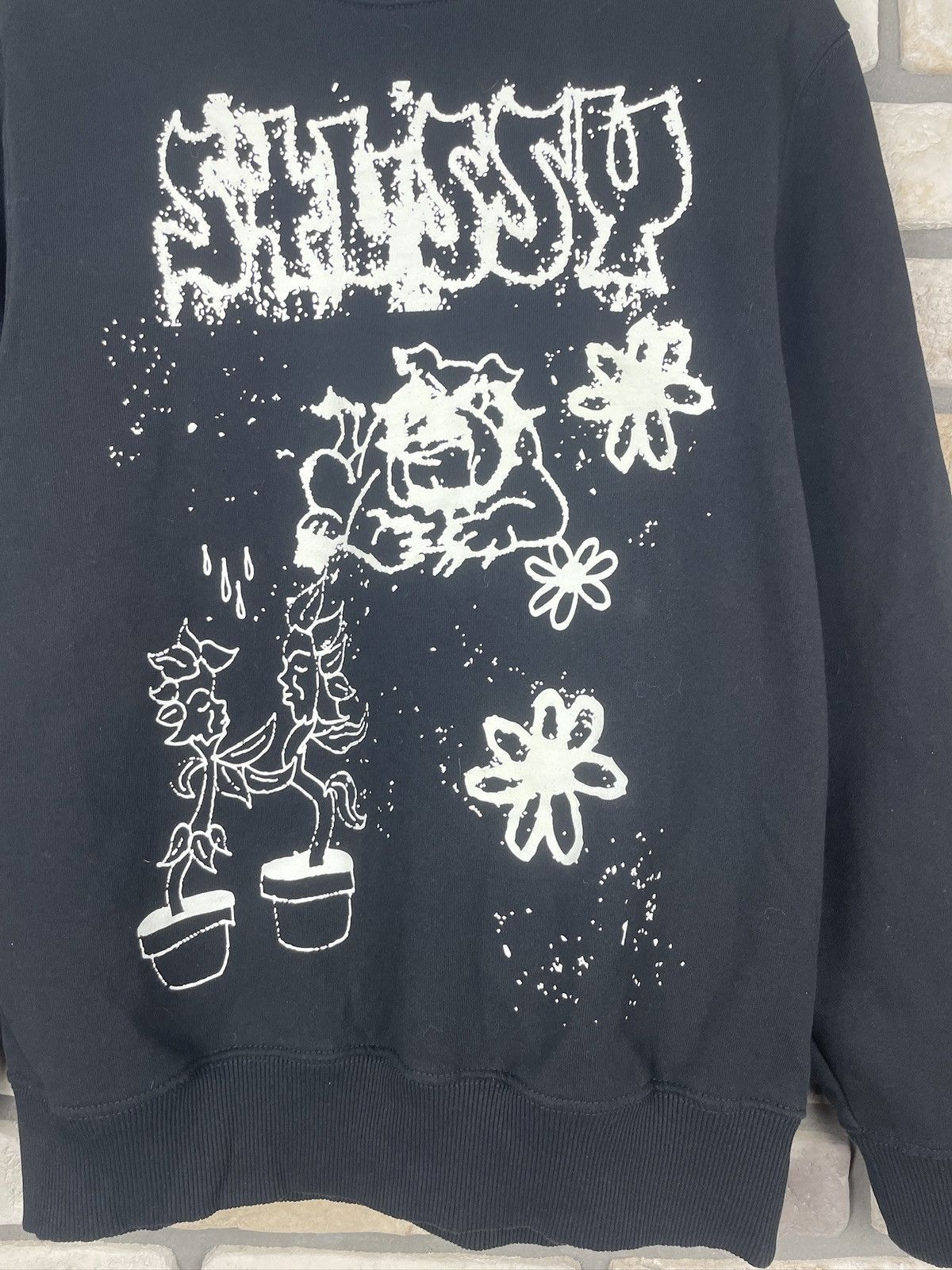 Stussy Oversize sweatshirt sweater blouse stussy Size US XS / EU 42 / 0 - 2 Thumbnail