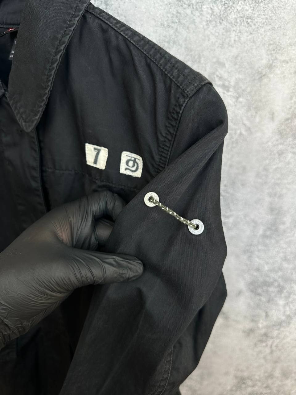 Diesel Diesel Y2K Utility Safari Jacket Shirt Black Cotton Military Size M / US 6-8 / IT 42-44 - 11 Thumbnail