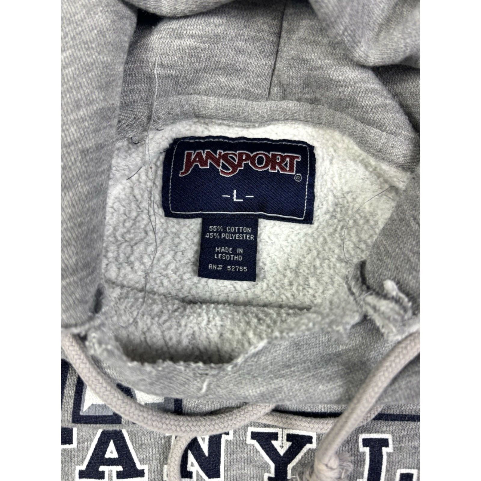 Jansport VINTAGE Jansport Hoodie Penn State University L Mens Gray Graphic Print Pullover Hooded Pockets 90s College Logo Size US L / EU 52-54 / 3 - 3 Thumbnail