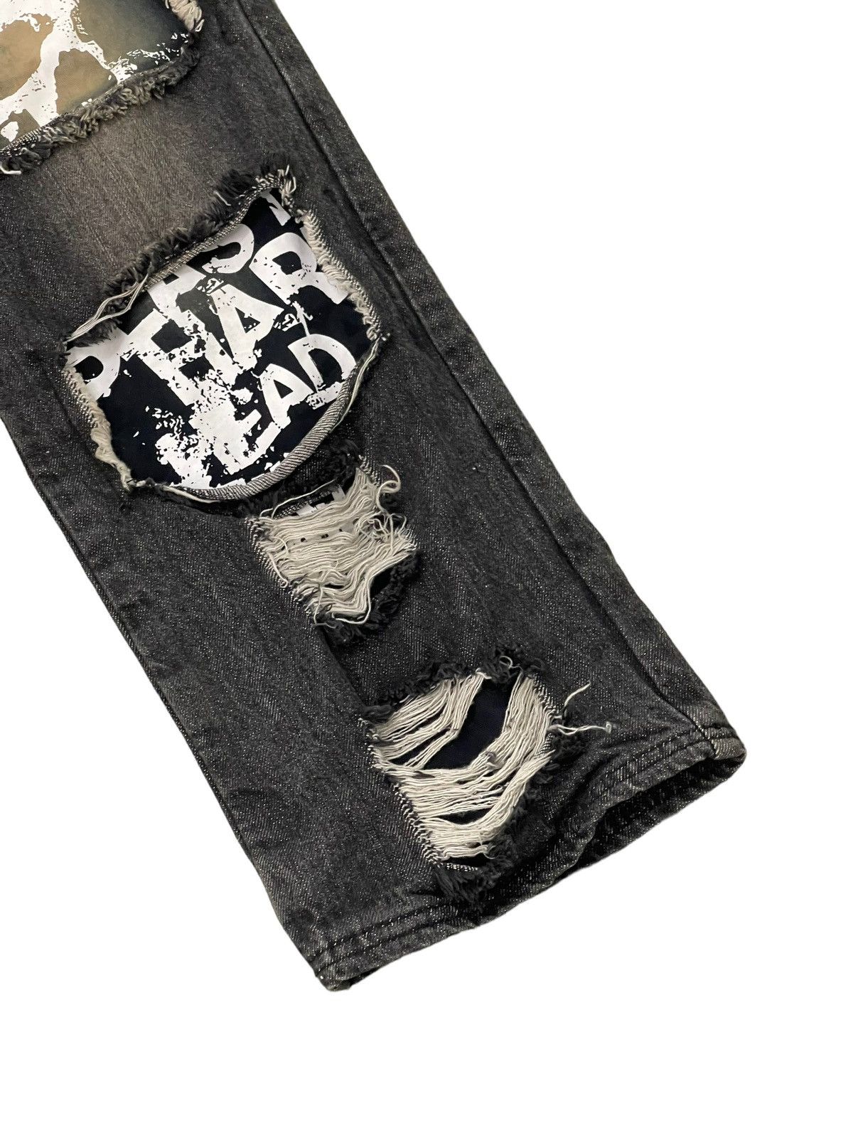 Japanese Brand Hagi Jeans Sex Pot Revenge Anarchy Distress Denim 8🟦4 Size US 30 / EU 46 - 4 Thumbnail