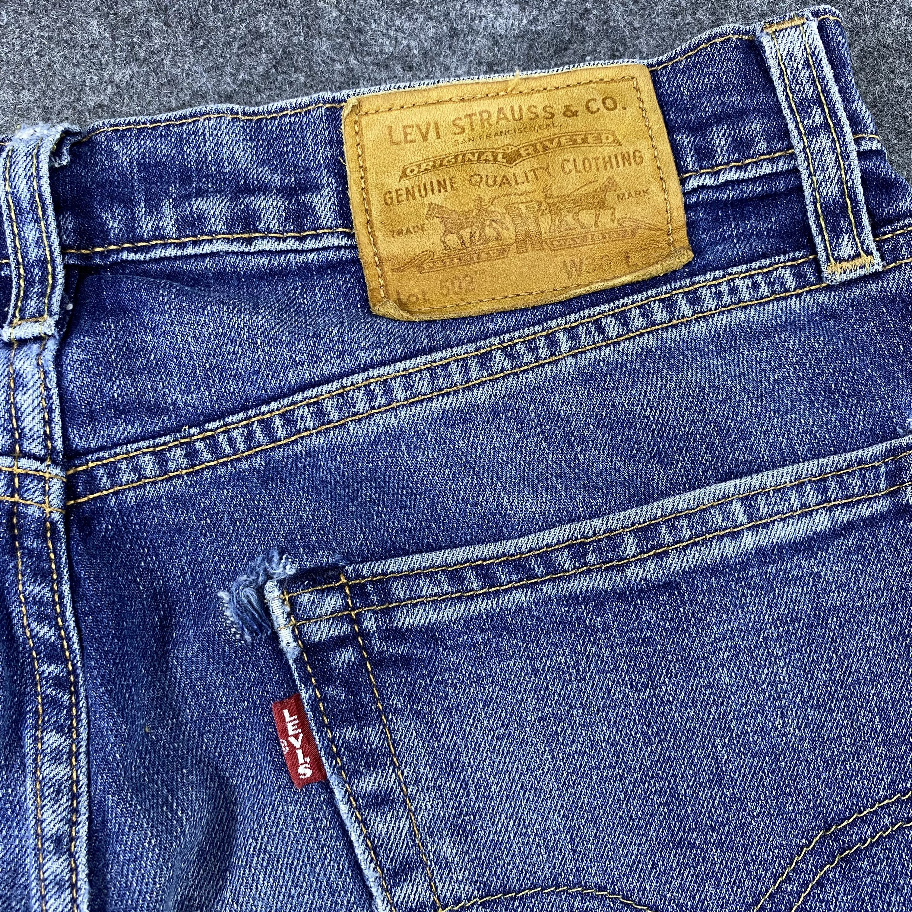 Jean × Levi's × Vintage Vintage Levi's Lot 502 Blue Wash Distressed Jeans-J1158 Size US 32 / EU 48 - 13 Thumbnail