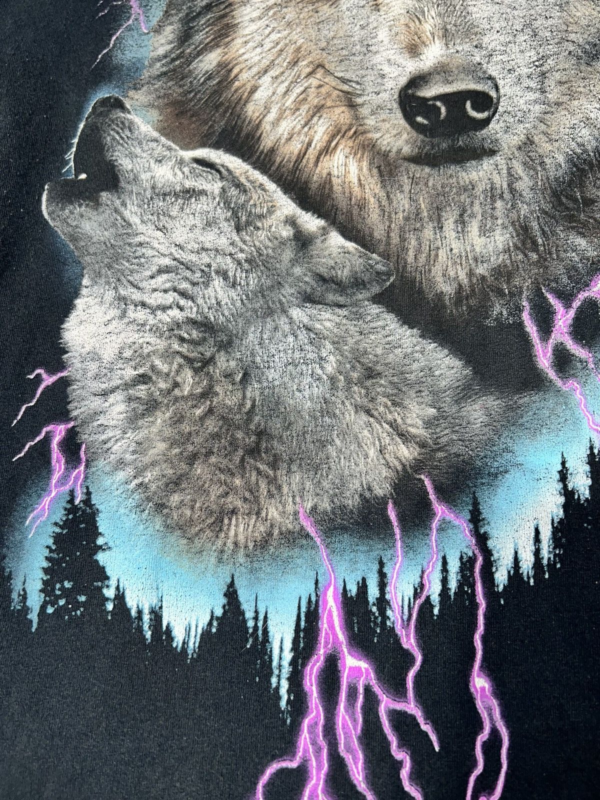 Other Vintage 90s Faded Animal Graphic Tee Size US S / EU 44-46 / 1 - 3 Thumbnail