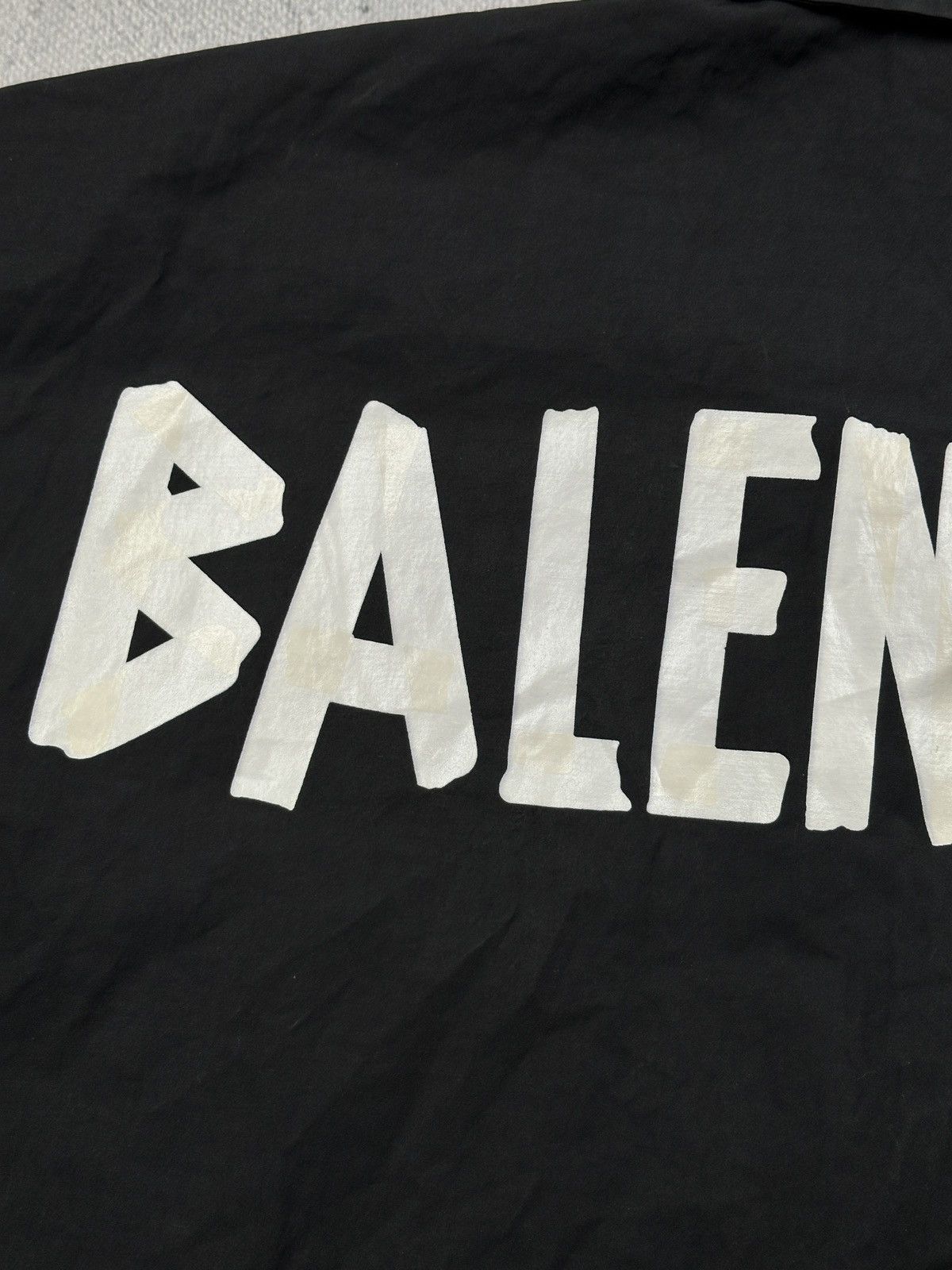 Balenciaga Balenciaga Tape Type Logo Shirt Black Lux Runway Oversized Size US M / EU 48-50 / 2 - 9 Thumbnail