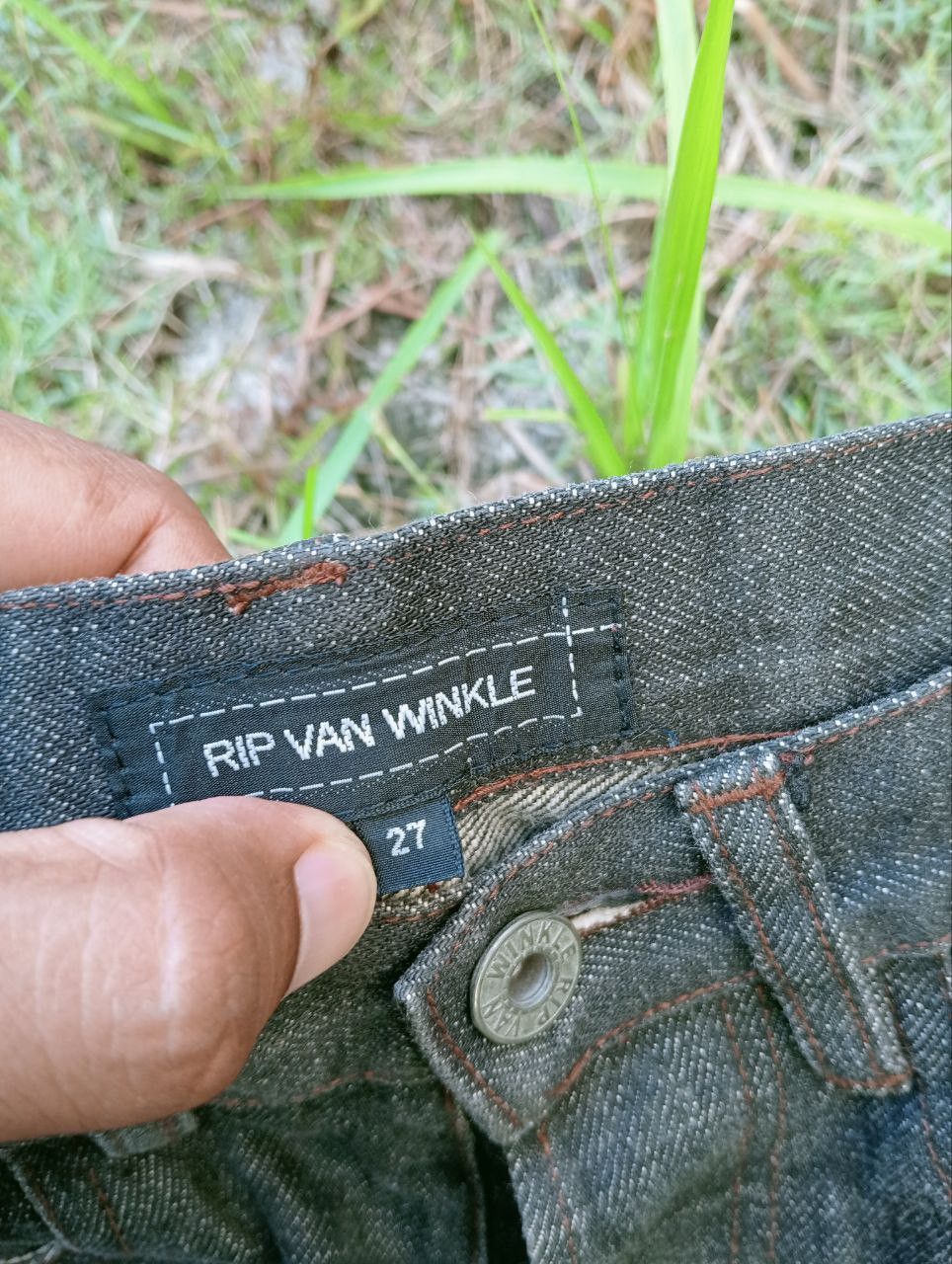 RIPVANWINKLE RIP VAN WINKLE JAPAN JEANS - SIZE 27 Size US 27 - 6 Thumbnail