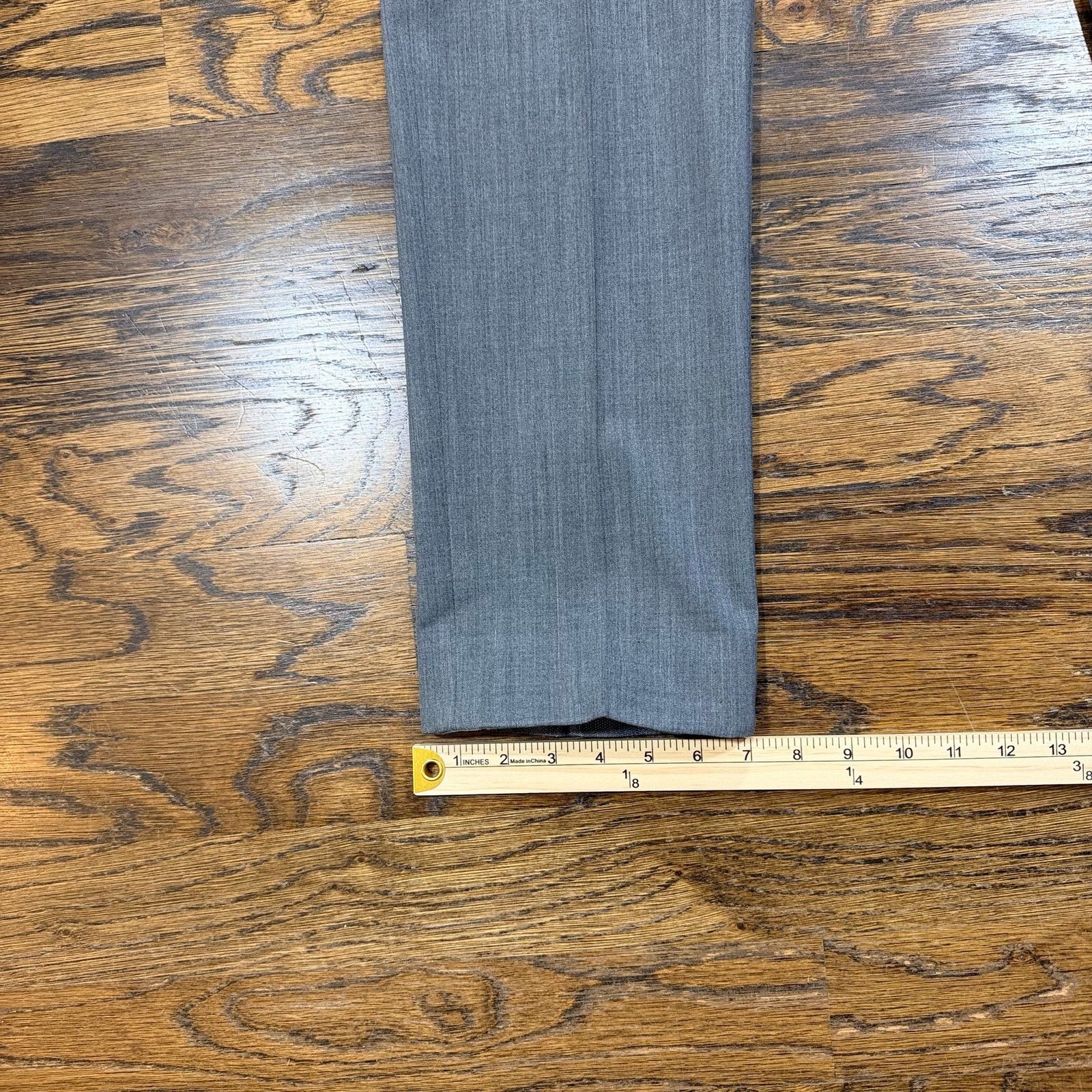 Other Meyer "Bonn" Modern Fit Chinos 34 Gray Luxury Trouser Size US 34 / EU 50 - 9 Thumbnail
