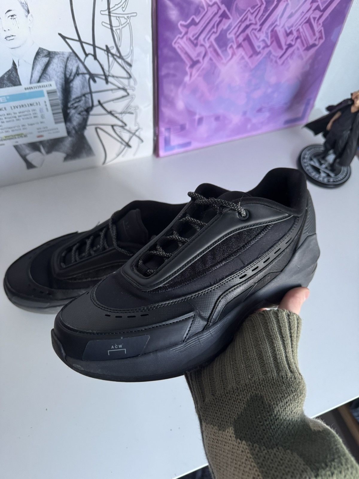 A-COLD-WALL* A-Cold-Wall Vector Low top Sneakers Black Luxury Archive Size US 8 / EU 41 - 7 Thumbnail