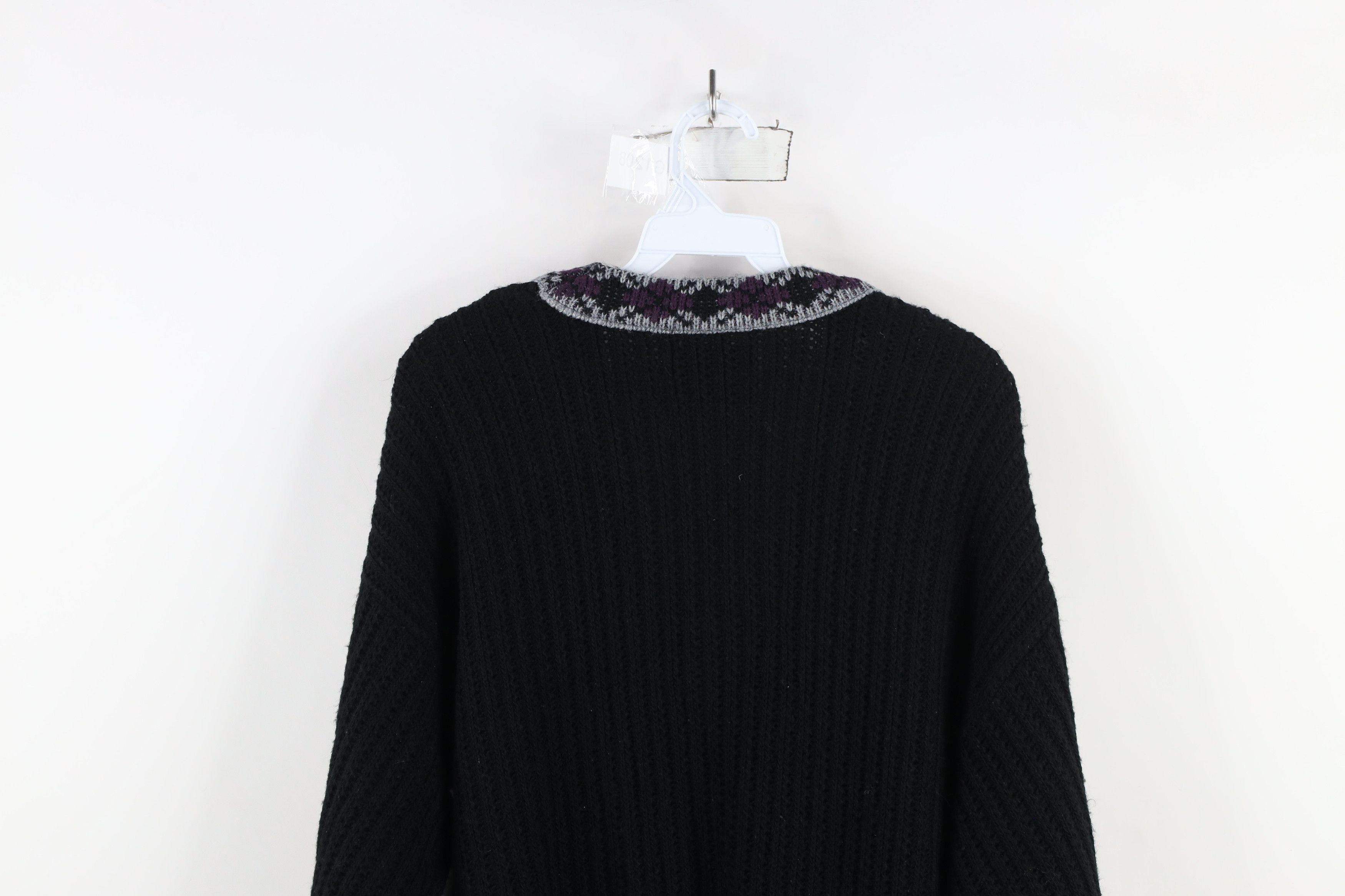 Vintage Vintage 80s 90s Dapper Ribbed Knit V-Neck Sweater USA Size US M / EU 48-50 / 2 - 12 Thumbnail