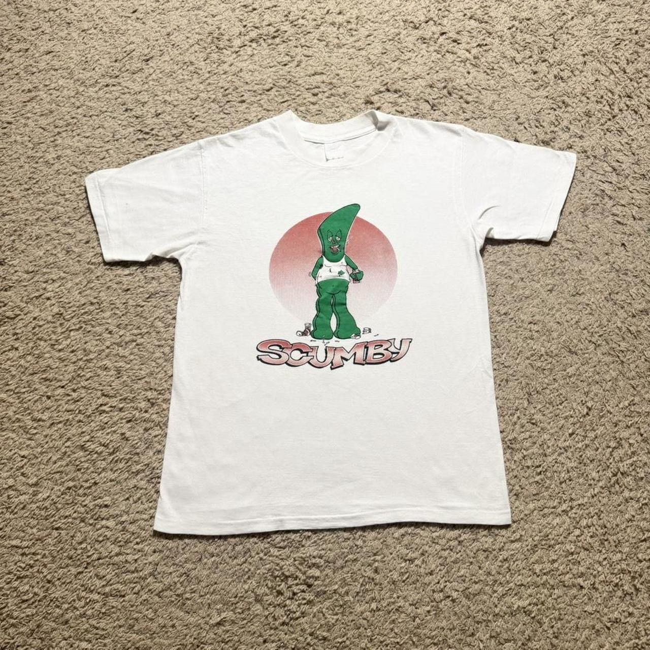 Vintage Vintage 90s Scumby Gumby Humor Tee M/L Size US L / EU 52-54 / 3 - 2 Thumbnail