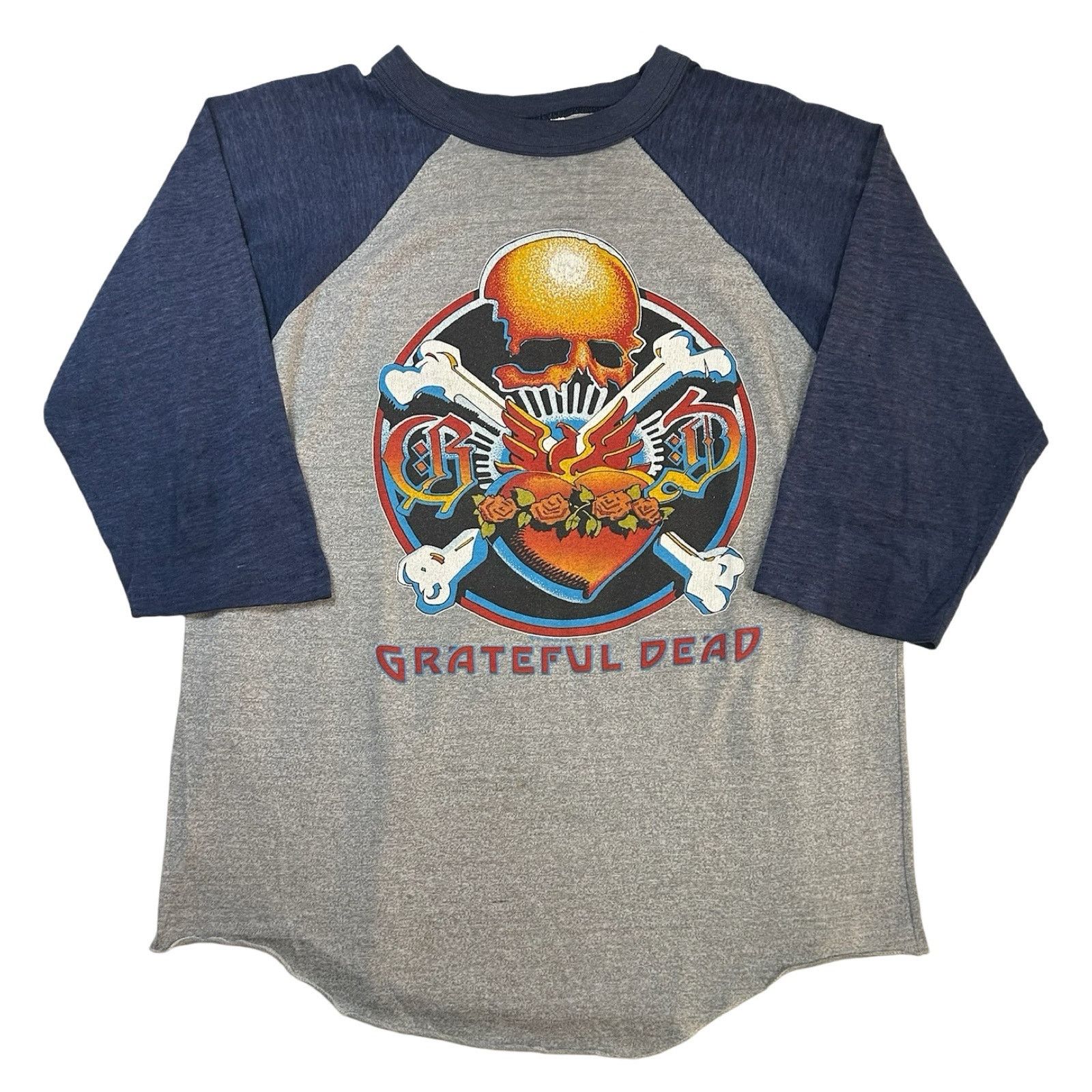 80’s 90's Grateful Dead Raglansleeve Vintage Vintage Grateful Dead tee shirt 198X (80s) raglan sz