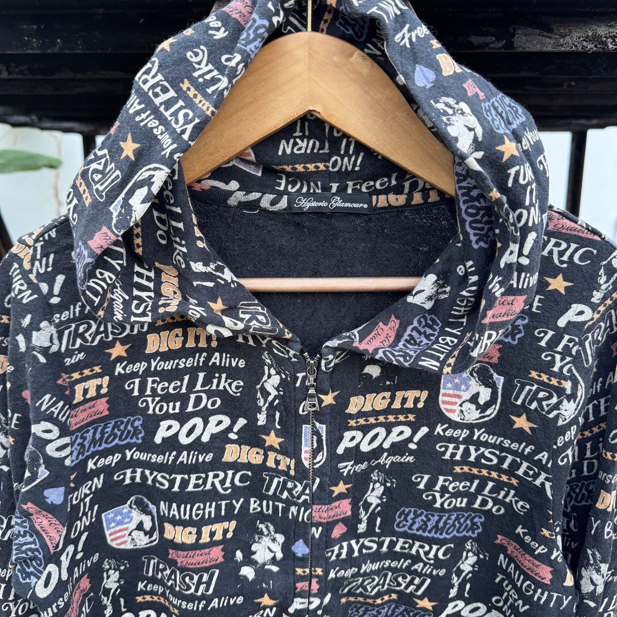 Hysteric Glamour Hysteric Glamour Full Print hoodie Size US S / EU 44-46 / 1 - 3 Thumbnail