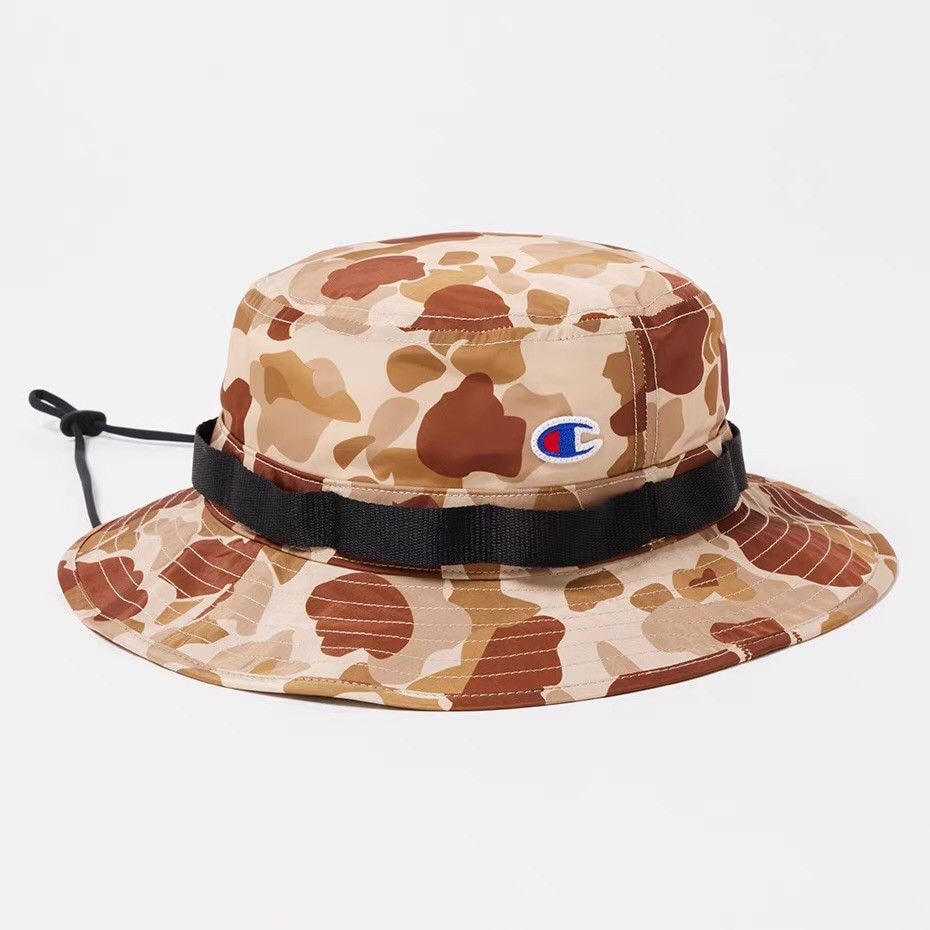 Champion Champion camouflage large brim bucket hat Q5 Size ONE SIZE - 1 Thumbnail