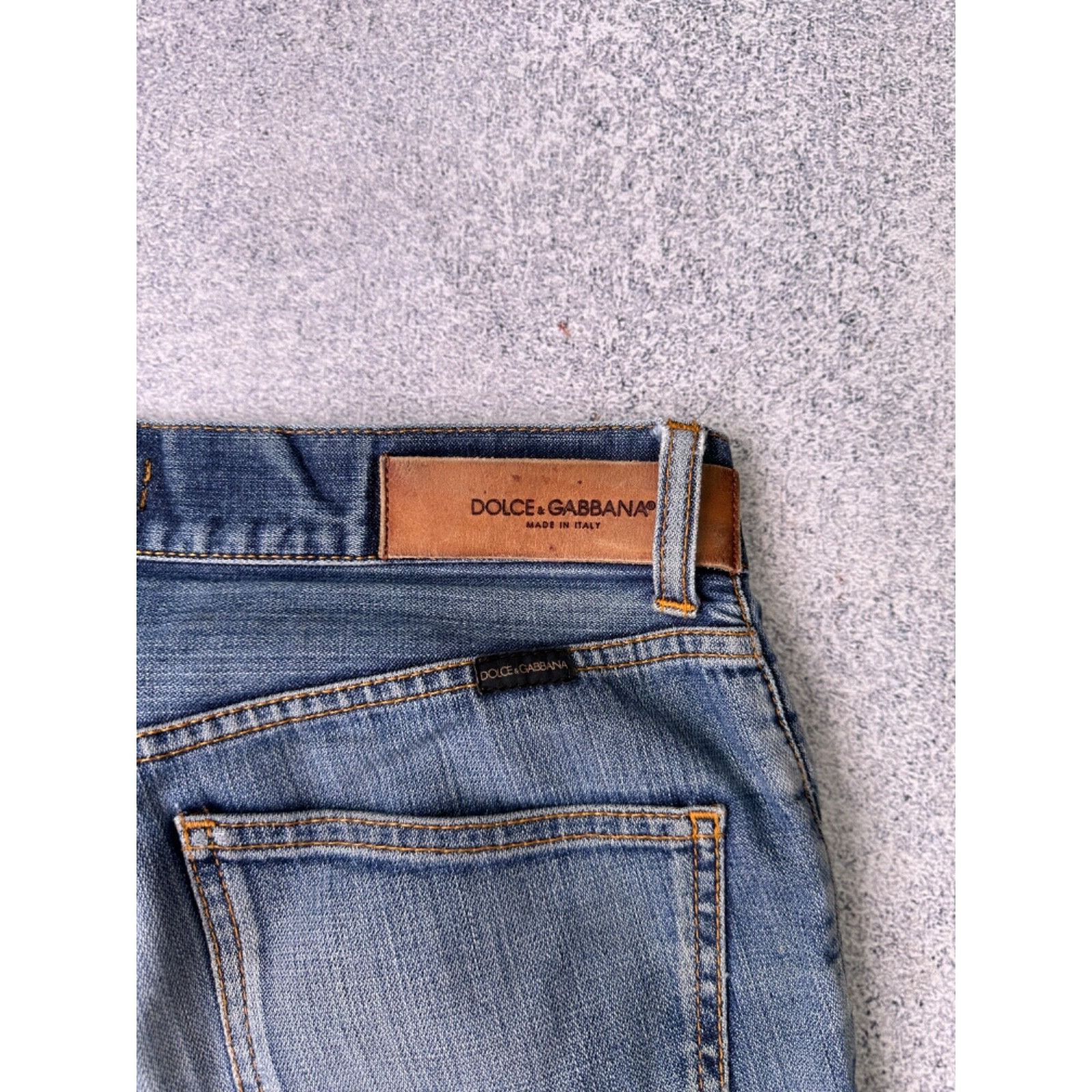 Dolce & Gabbana VTG Dolce&Gabbana Dirty Denim Shorts Size US 30 / EU 46 - 5 Thumbnail
