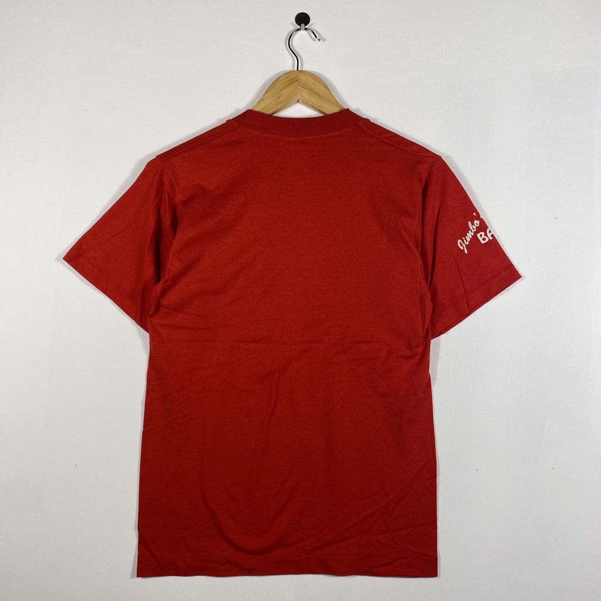 Vintage Vintage 90's JIMBO'S Quick Stop & Bait Shop Tee Shirt Size US S / EU 44-46 / 1 - 5 Thumbnail