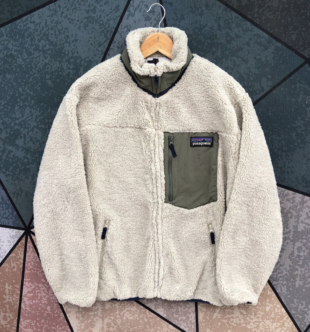 Vintage Patagonia Mens Custom Design Retro-X Fleece Jacket Size US L / EU 52-54 / 3 - 1 Thumbnail