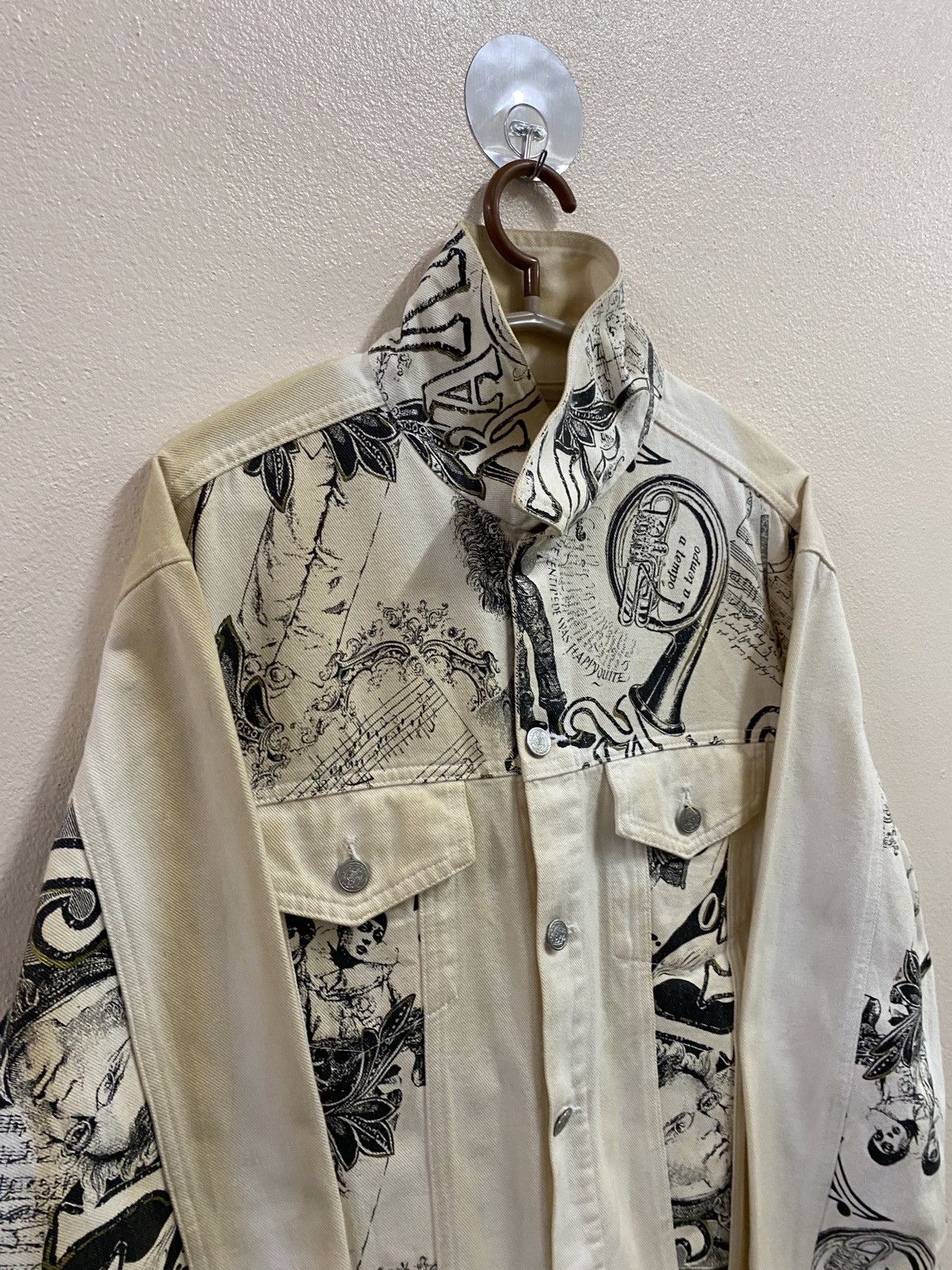 Kansai Yamamoto Extreme Rare Vtg Kansai Yamamoto Man Size US L / EU 52-54 / 3 - 15 Thumbnail