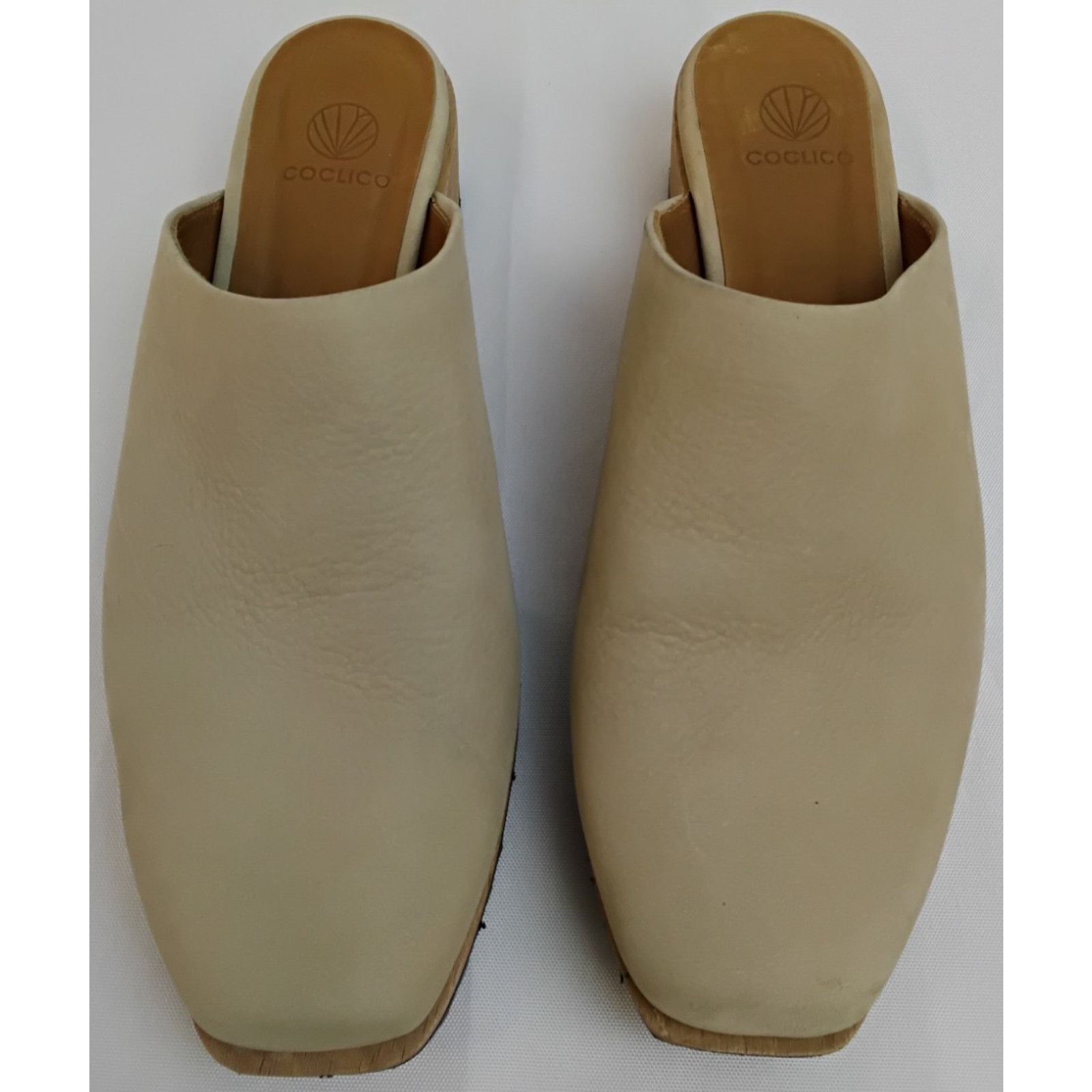 Other Cocolico Platform Mules EU 37.5 US Women's 7 Beige Suede Size US 7 / IT 37 - 2 Thumbnail