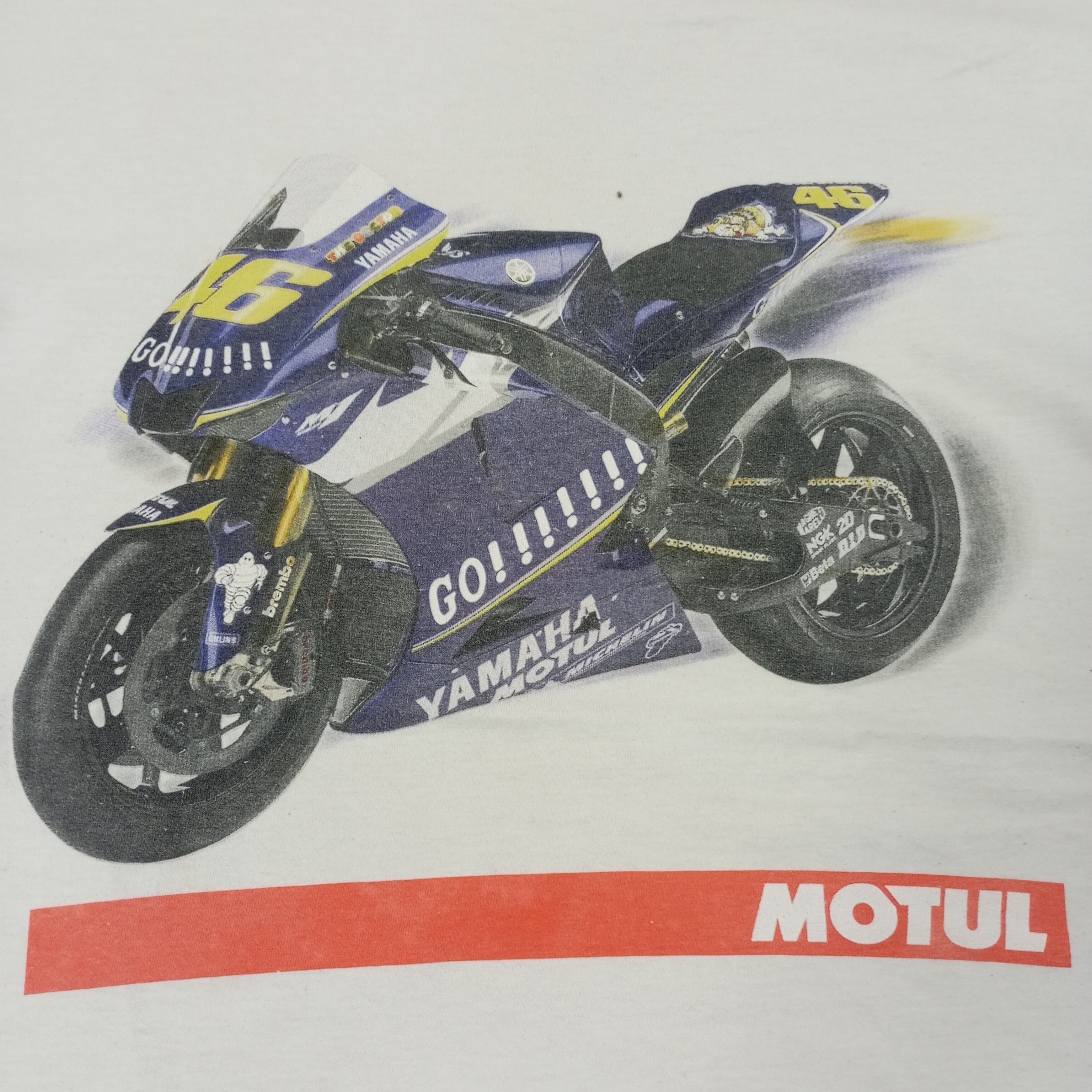 Yamaha Motul Yamaha Rossi 46 MotoGP Racing Tshirt C239N66 Size US XL / EU 56 / 4 - 2 Thumbnail