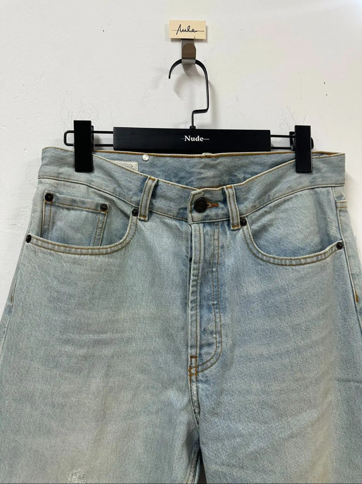 Dries Van Noten Dries Van Noten Oversized Washed Denim-2507 Size US 29 - 2 Thumbnail