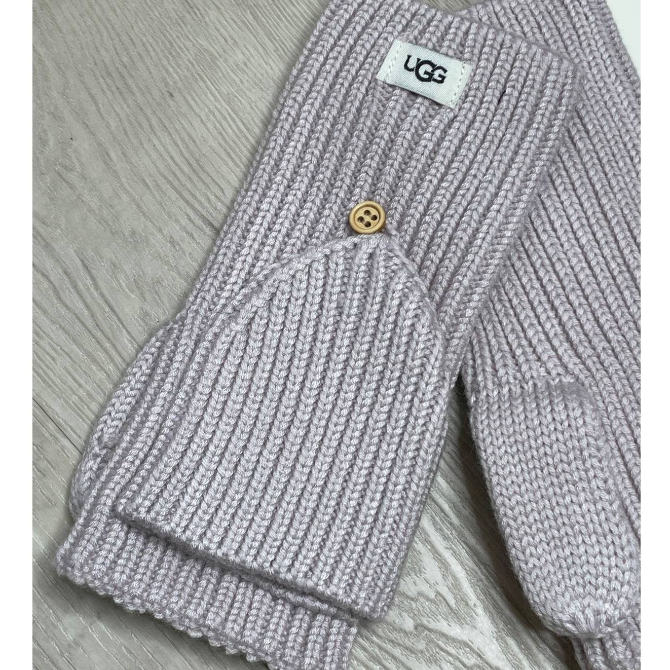 Ugg UGG ​Fingerless Knit Gloves pink Size ONE SIZE - 2 Thumbnail