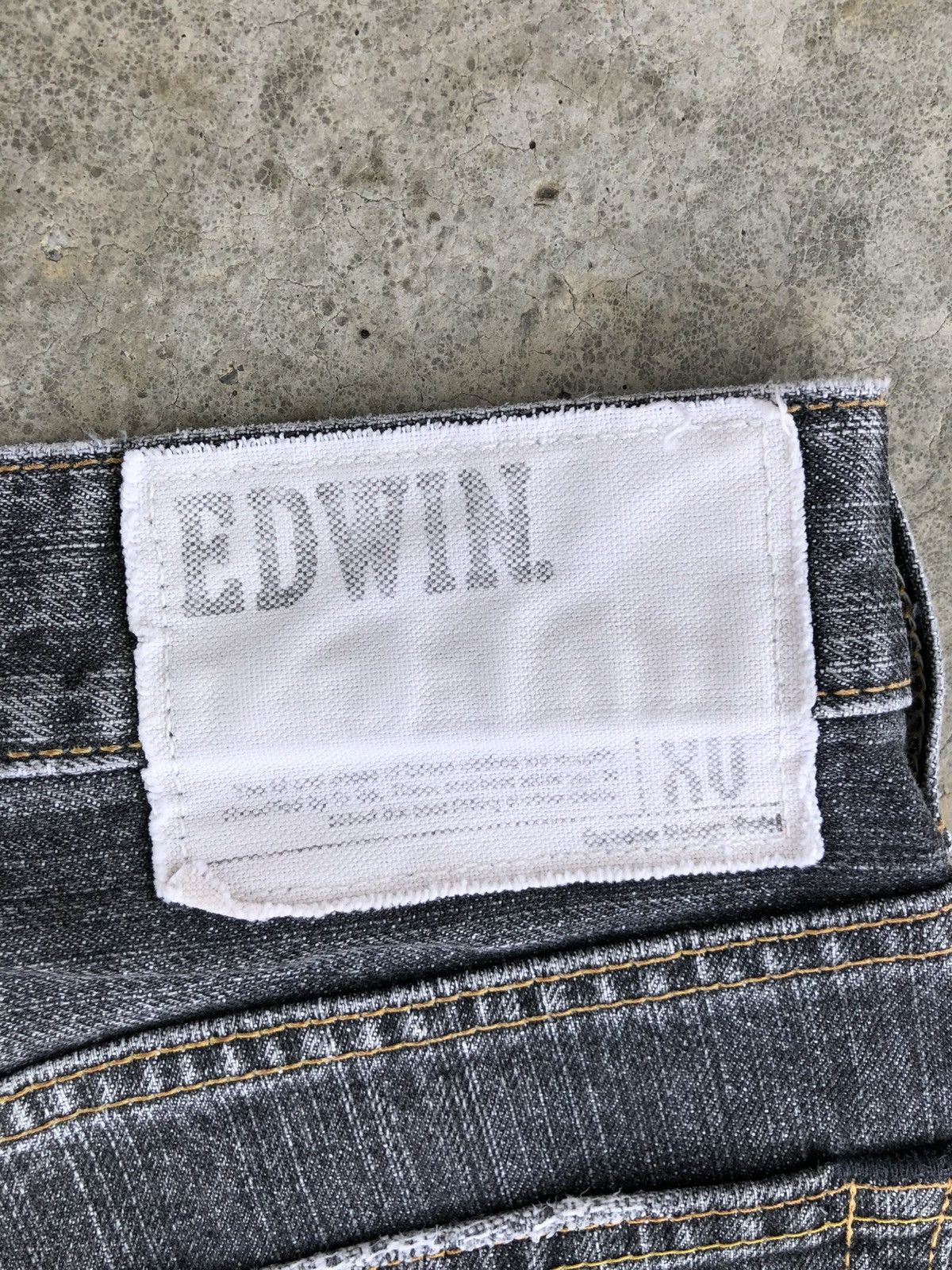 If Six Was Nine Japanese Edwin XU Flared Jeans Distressed Bootcut Size US 32 / EU 48 - 18 Thumbnail