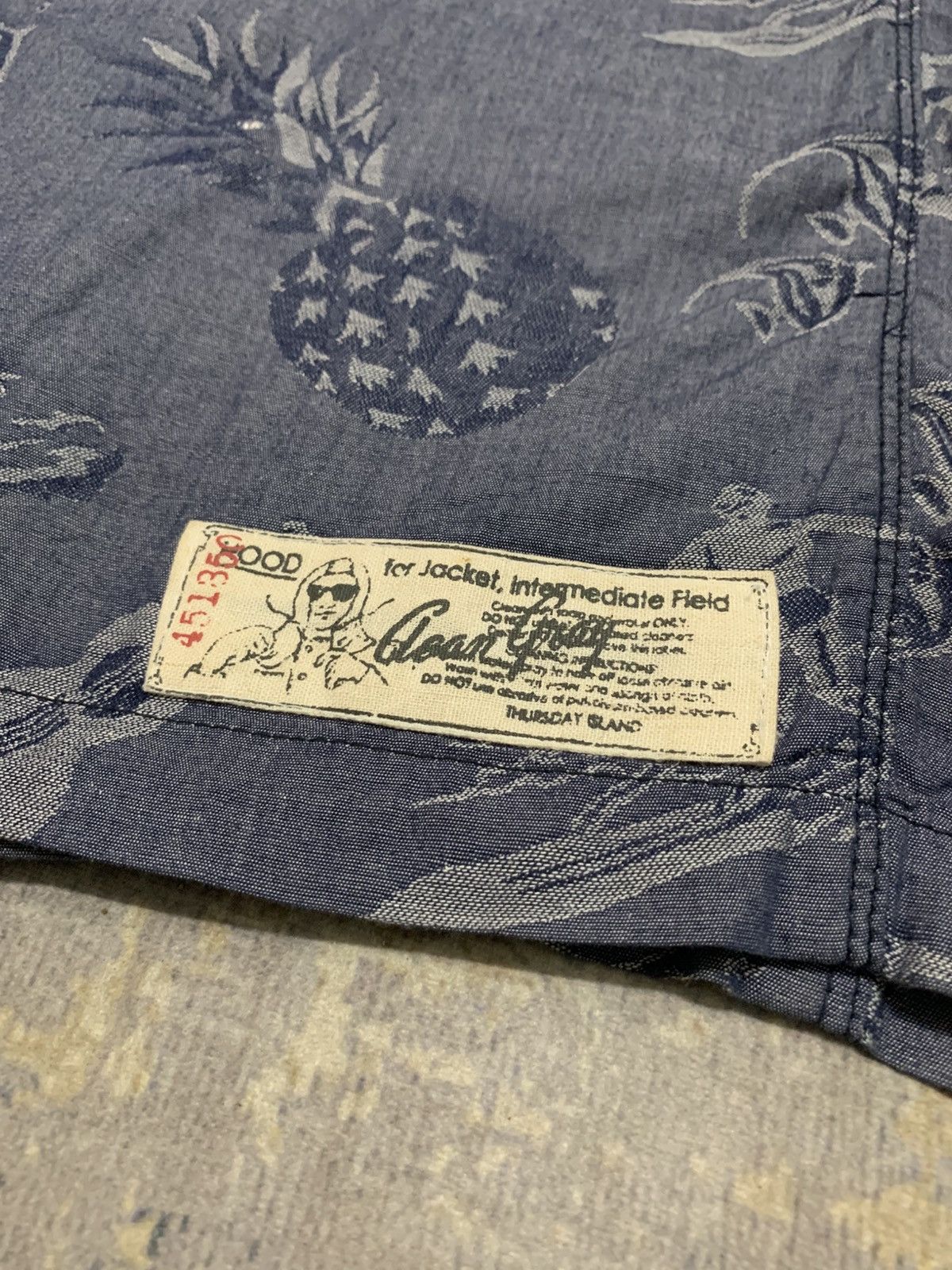Japanese Brand Japanese Brand Hawaiian Motif Outdoor Hooded Vest Size US S / EU 44-46 / 1 - 6 Thumbnail